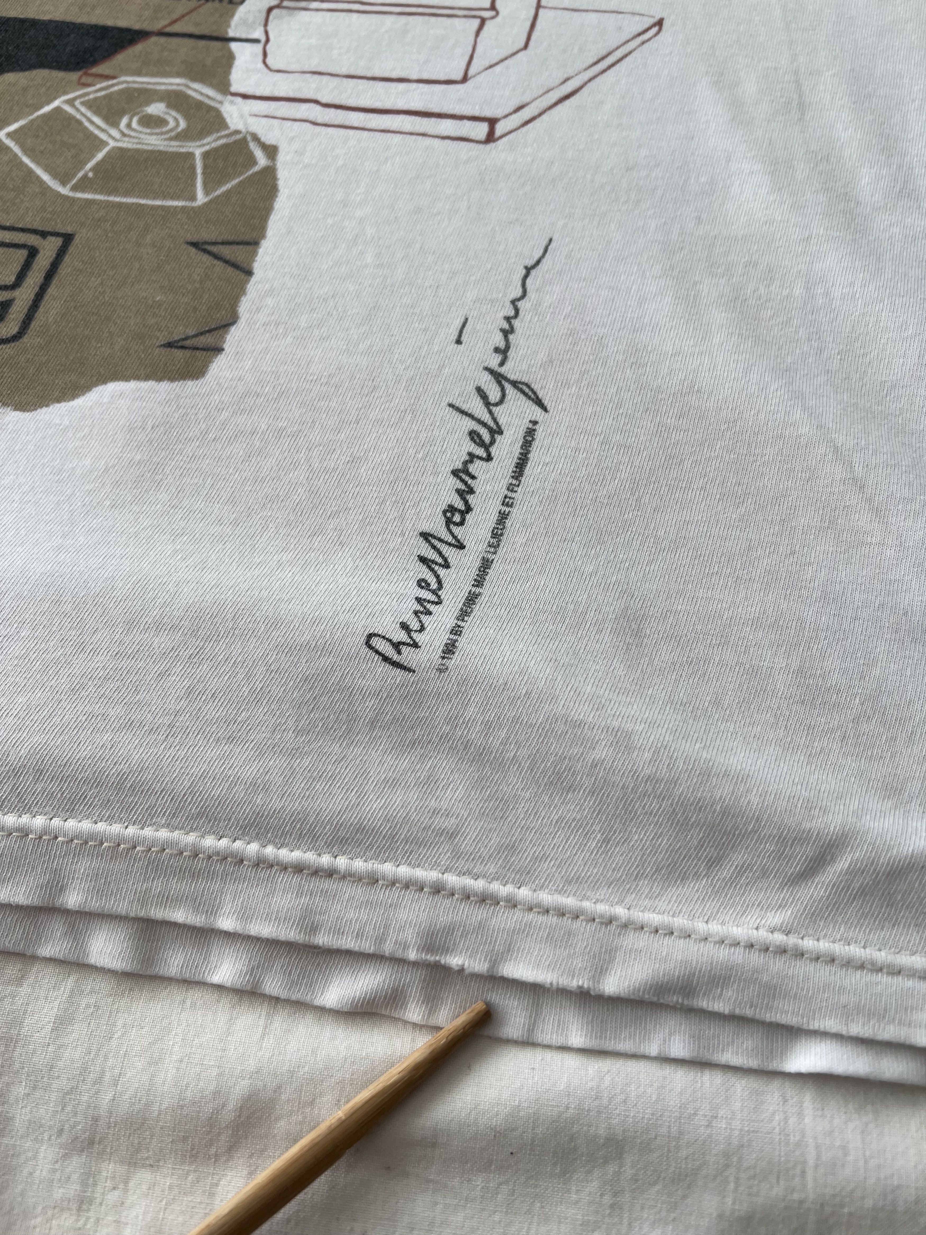 Arts & Science Vintage 1994 Pierre Marie Lejeune Flammarion Art T-shirt Size US XL / EU 56 / 4 - 8 Thumbnail