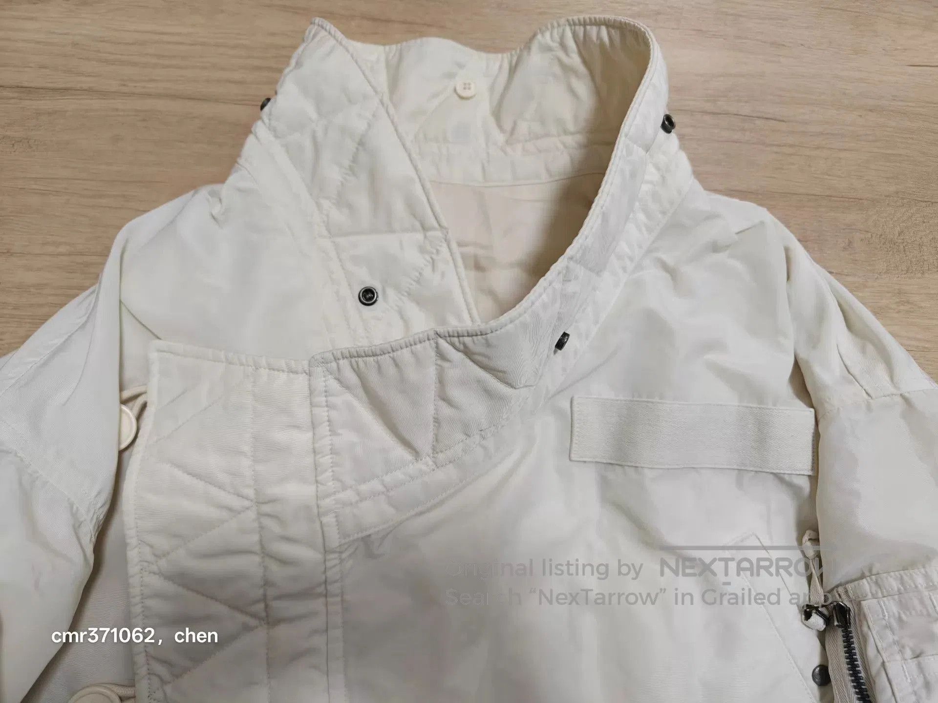 Visvim White Long Insulated Coat . Size US M / EU 48-50 / 2 - 2 Thumbnail