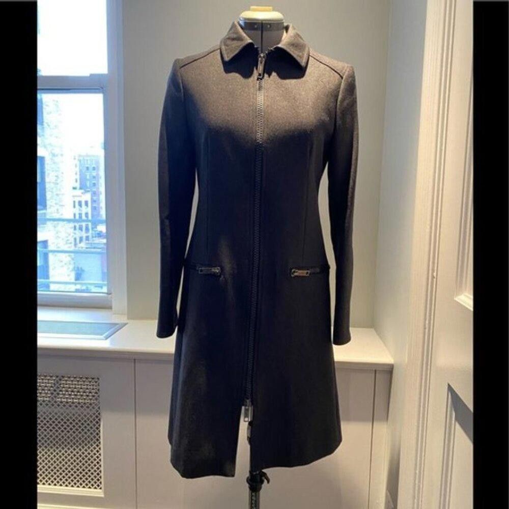 Burberry Burberry Wool Tailored Coat Size XS / US 0-2 / IT 36-38 - 1 Thumbnail