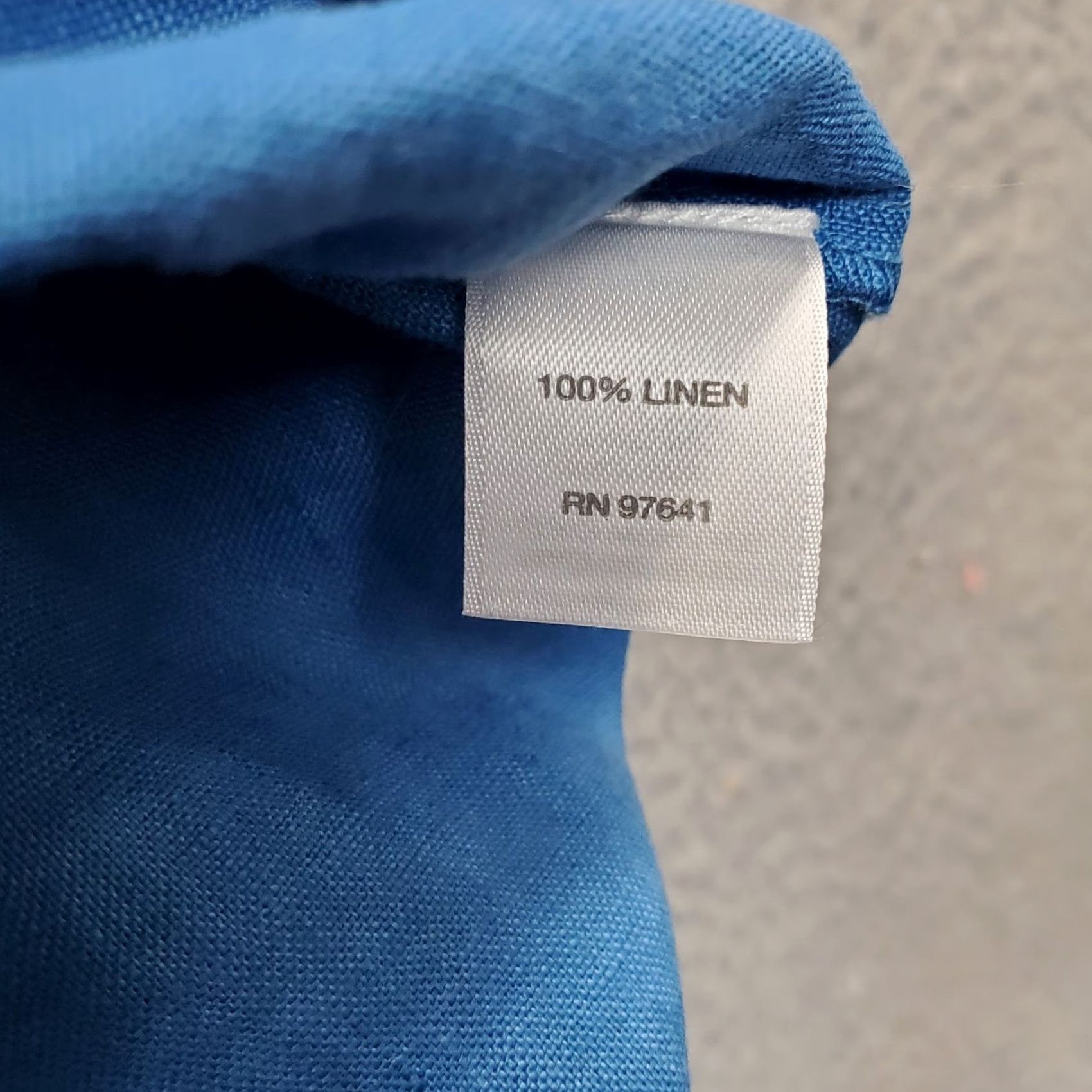 J. Jill J. Jill Tank Top Womens Large Blue Linen Wide Strap Round Neck USA Ship Casual Sleeveless Size L / US 10 / IT 46 - 6 Thumbnail