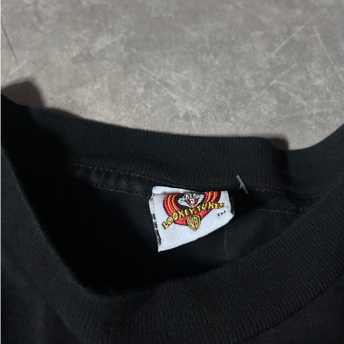 Warner Bros 90's Vintage New York Jets Looney Tunes Black Long Sleeve M Size US M / EU 48-50 / 2 - 3 Thumbnail