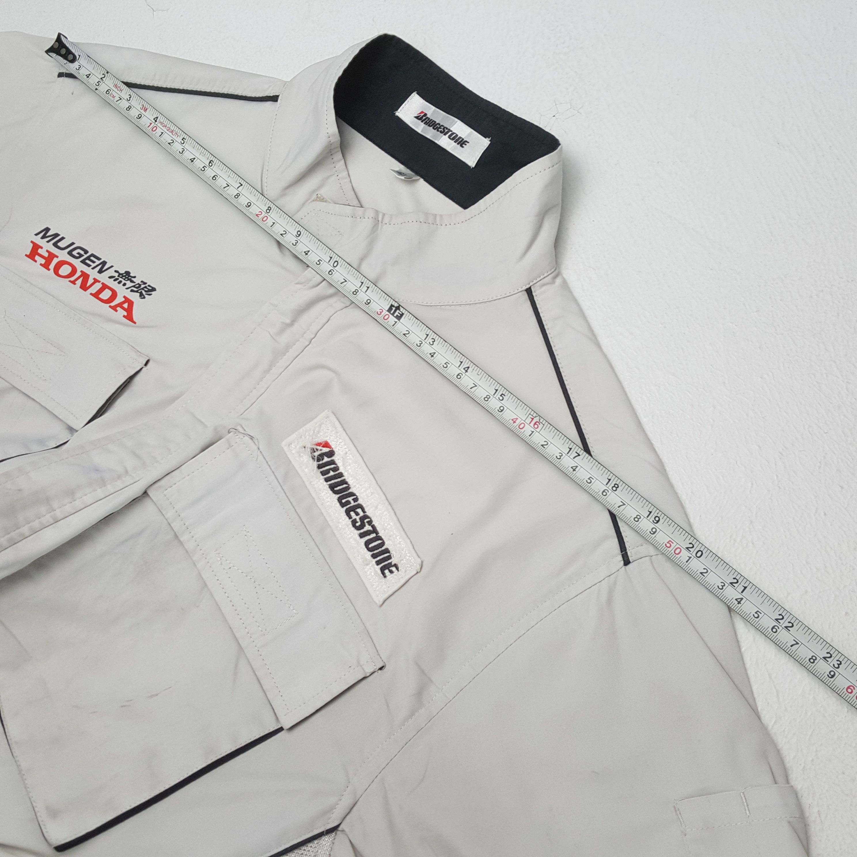 Honda × Vintage Vintage BRIGESTONE MUGEN HONDA Japan Racing Custom Coverall Size US L / EU 52-54 / 3 - 9 Thumbnail