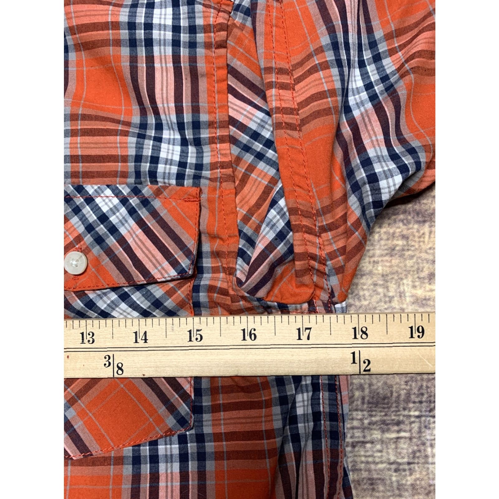 Vintage VINTAGE Urban Pipeline Mens Long Sleeve Button Down Shirt Red White Plaid L Size US L / EU 52-54 / 3 - 5 Thumbnail