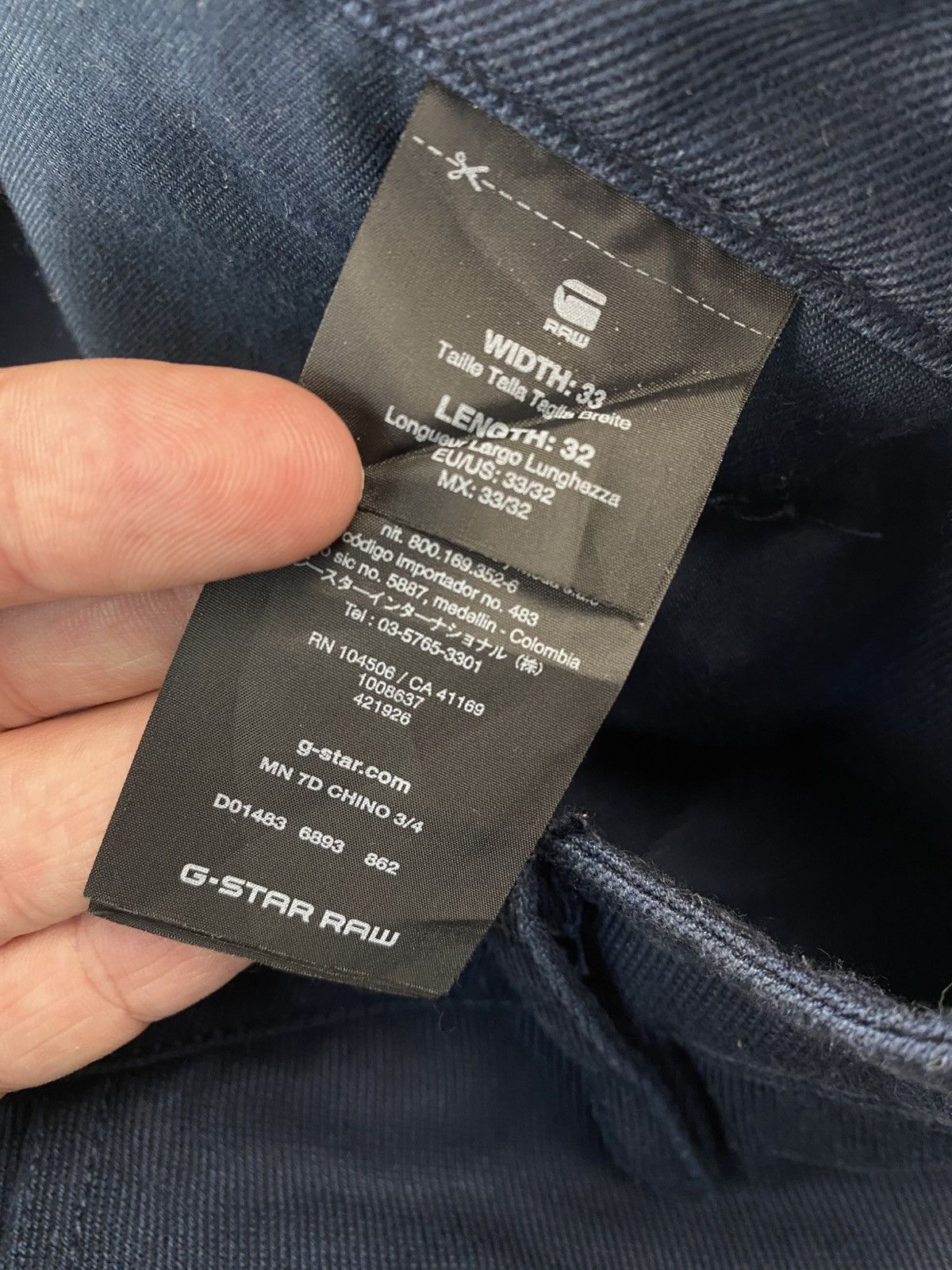 G-Star × Marc Newson G-star x Marc Newson Denim Pants Size: 32 Size US 32 / EU 48 - 3 Thumbnail
