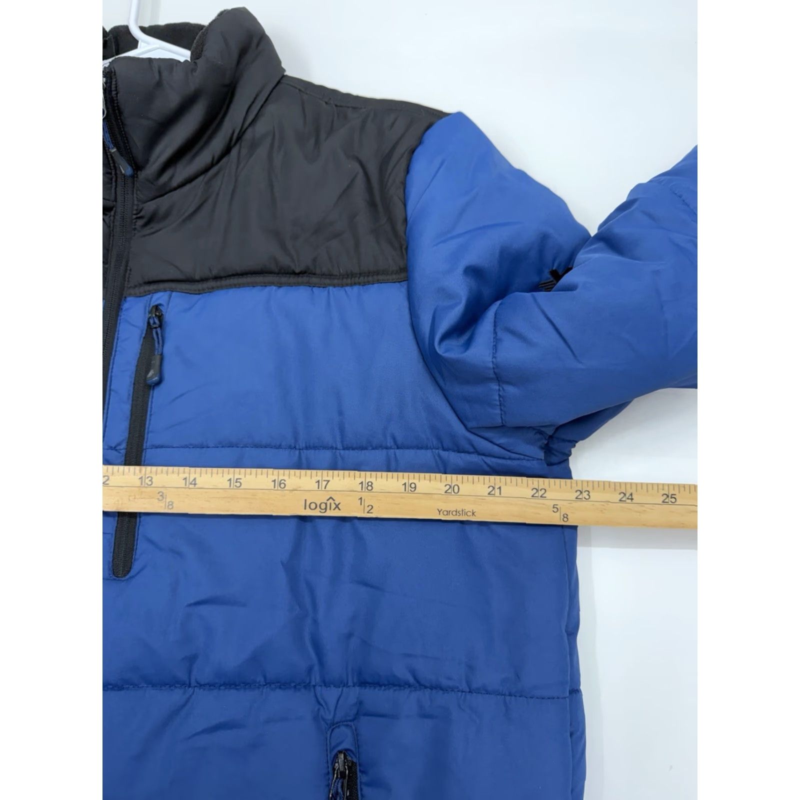 ZeroXposur ZeroXposure Mens Jacket Size Medium Blue Black Winter Zip Up Puffer Lined Size US M / EU 48-50 / 2 - 7 Thumbnail