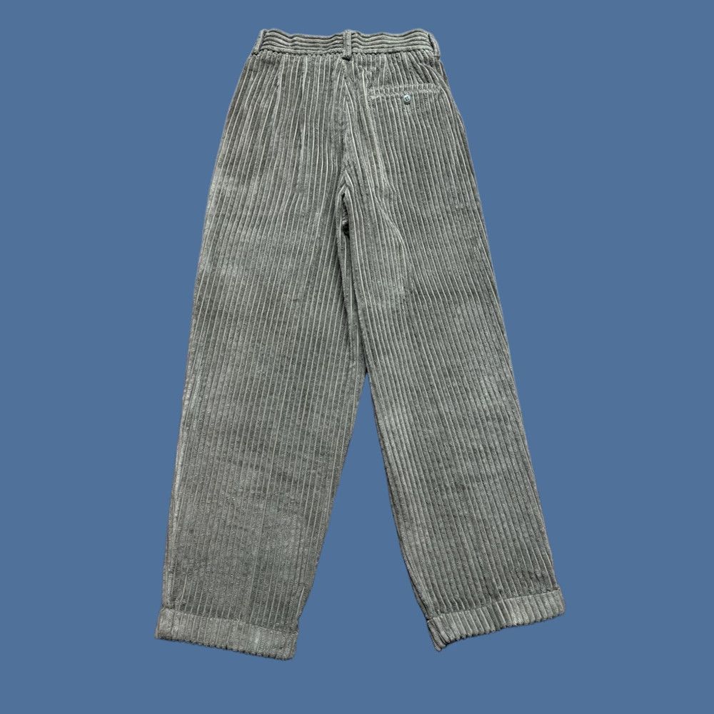 Eddie Bauer VINTAGE Eddie Bauer Pants Green Women’s 4P Corduroy Pleated High Waisted Tapered 27 Inseam Inseam Petite 25 Waist 80s Size 42" / US 20 - 1 Thumbnail