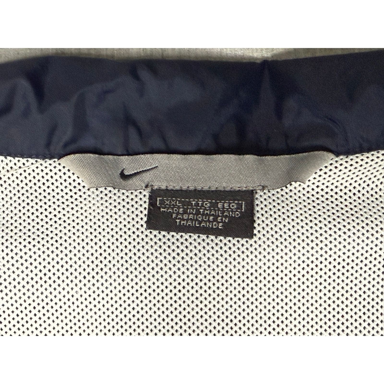 Nike × Vintage Vintage Y2K Nike Full Zip Collared Windbreaker Jacket 2XL Size US XL / EU 56 / 4 - 3 Thumbnail