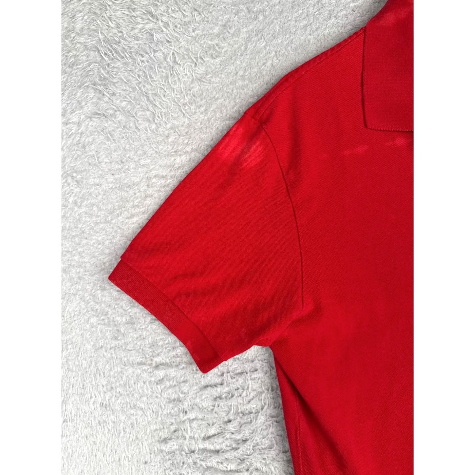 Polo Ralph Lauren VINTAGE Polo Ralph Lauren Shirt Men Large Red 100% Cotton Short Sleeve Size US L / EU 52-54 / 3 - 3 Thumbnail