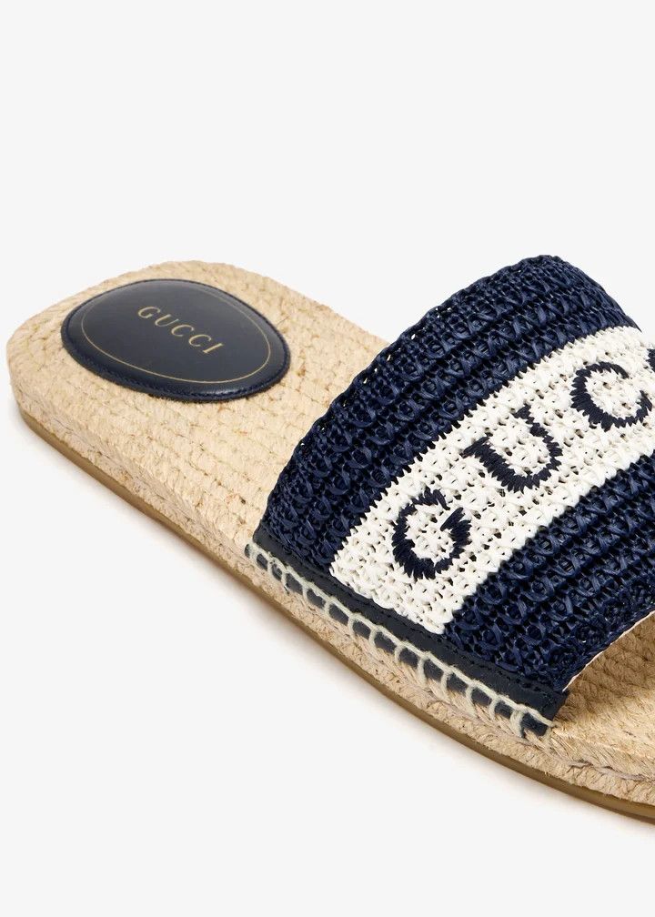 Gucci o1loc1c0426 832456 Women's Slide Sandals in Multicolor Size US 9.5 / IT 39.5 - 2 Thumbnail
