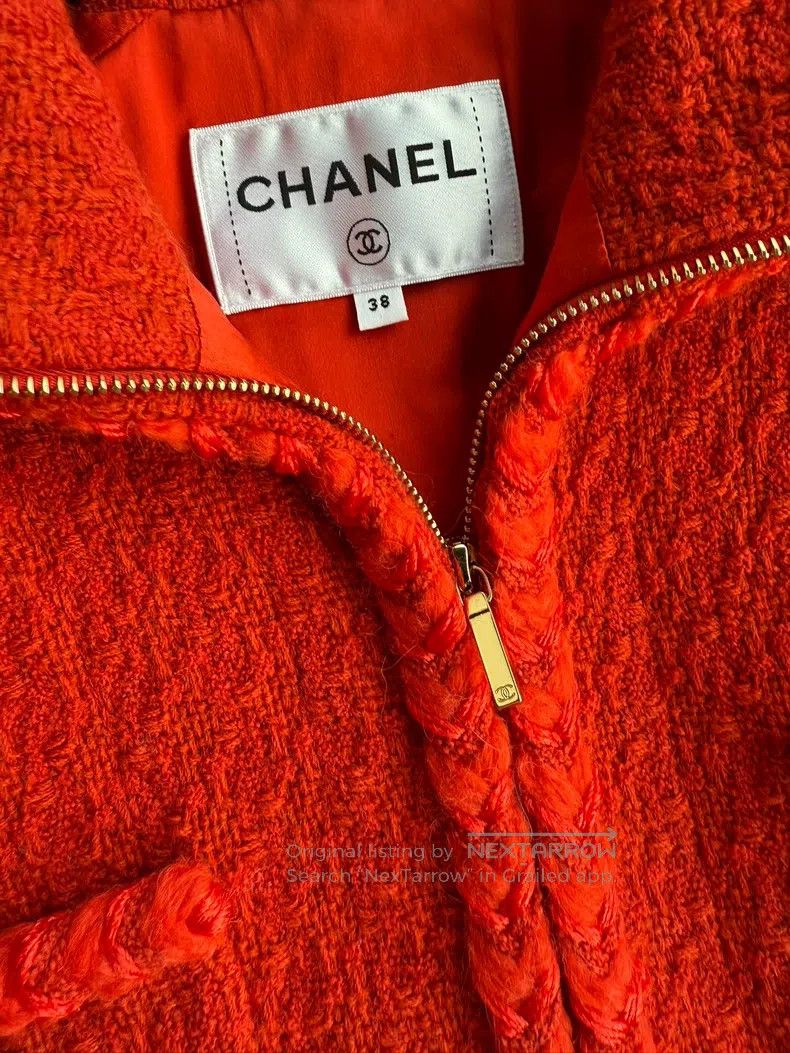Chanel Chanel Snow Series Red Coat Size XS / US 0-2 / IT 36-38 - 3 Thumbnail