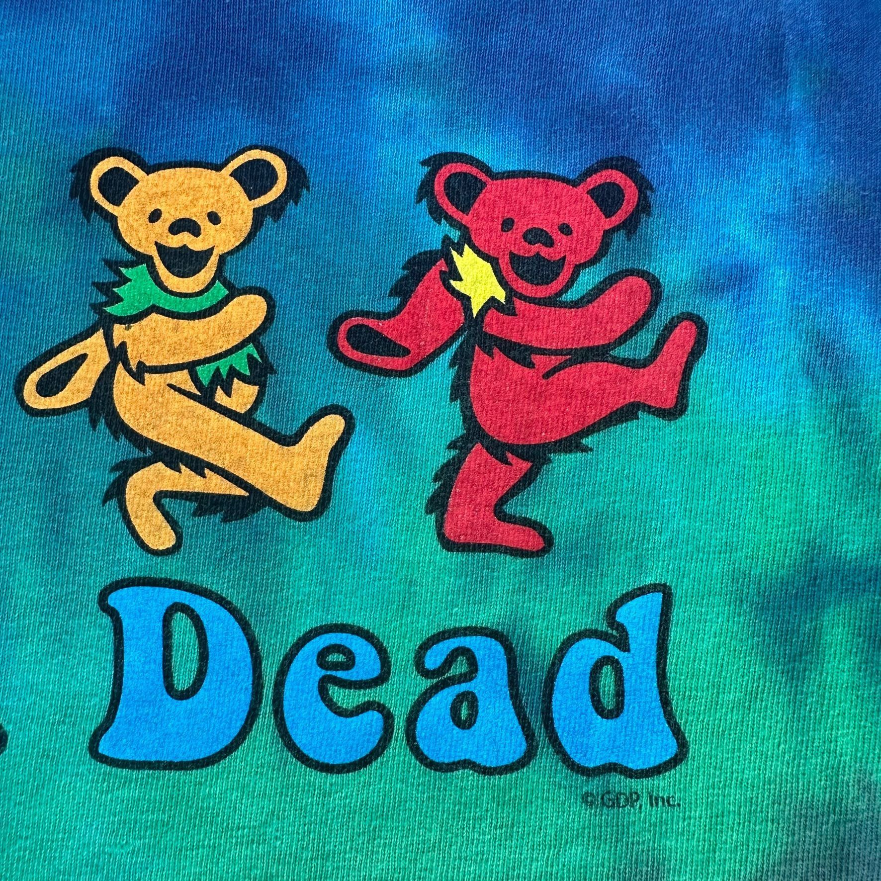 Grateful Dead × Liquid Blue Vintage Y2K Grateful Dead T-Shirt Bears Tie Dye Band Tee Size US L / EU 52-54 / 3 - 3 Thumbnail