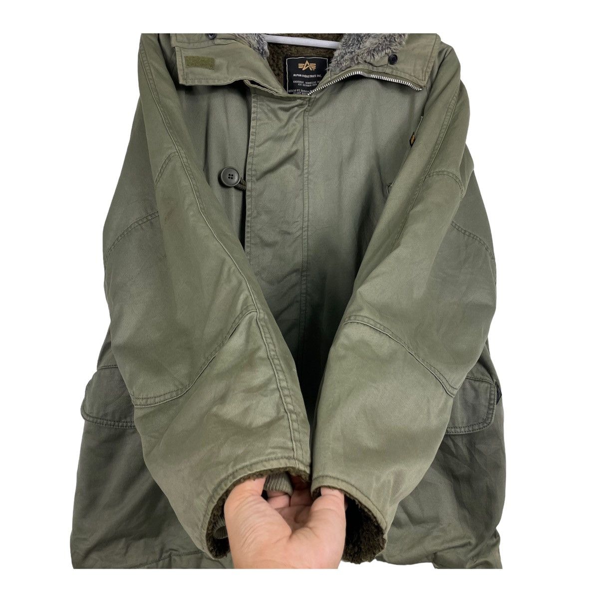 Alpha Industries × Vintage 💥ALPHA INDUSTRIES FIELD SURVIVAL WARM JACKET Size US L / EU 52-54 / 3 - 6 Thumbnail