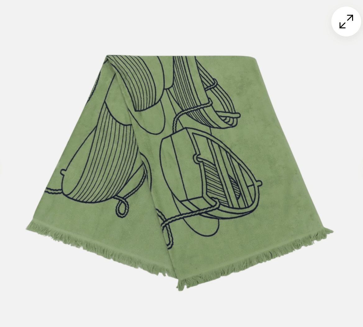 Hermes Plage Yachting Thalassa Beach Towel Size ONE SIZE - 3 Thumbnail