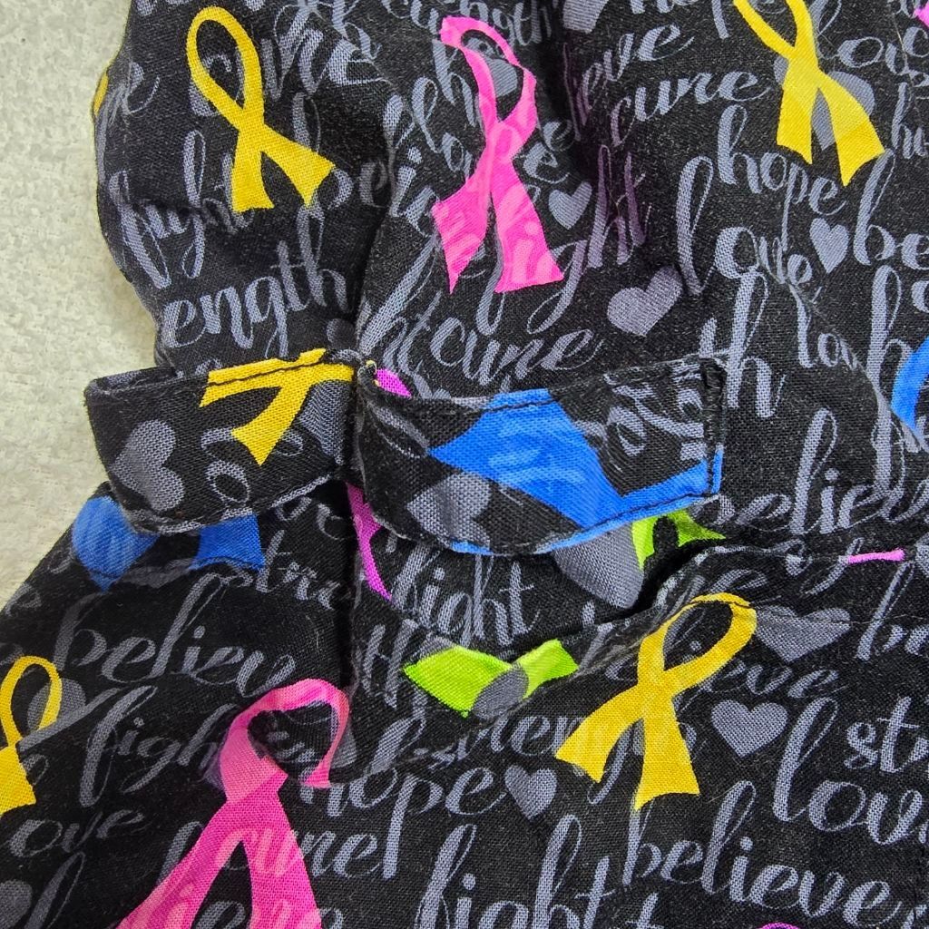 Cherokee Women's Cherokee Black Multi-color Ribbon Short Sleeve Tee L Size L / US 10 / IT 46 - 8 Thumbnail
