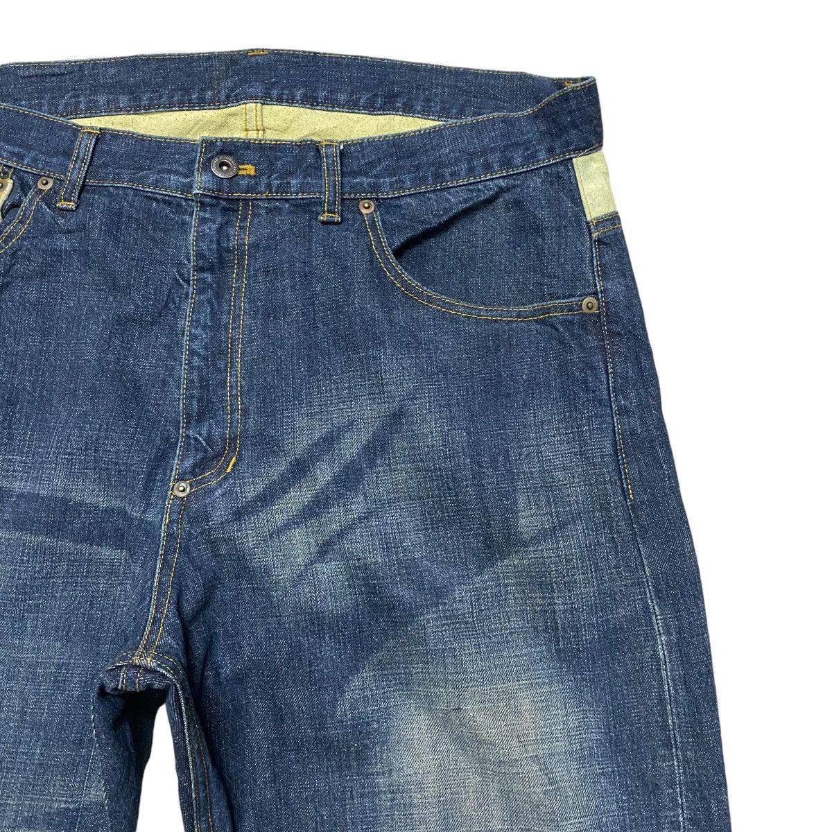 Engineered Garments 'HEARTS OF DIXIE' Cootie Denim Jeans Leather Pocket Size US 34 / EU 50 - 5 Thumbnail
