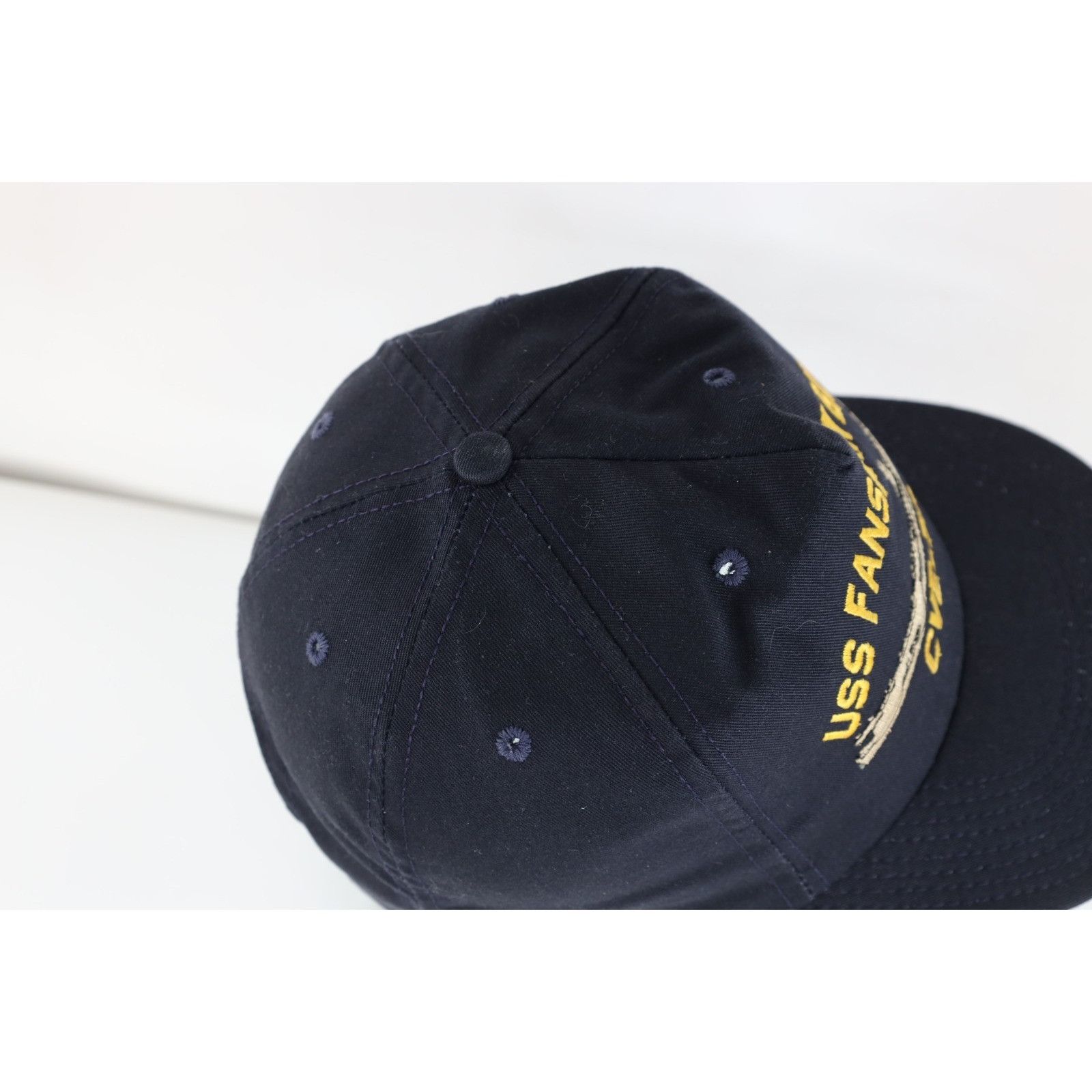 Vintage Vintage 70s 80s Faded USS Fanshaw Bay CVE-70 War Ship Hat Size ONE SIZE - 8 Thumbnail