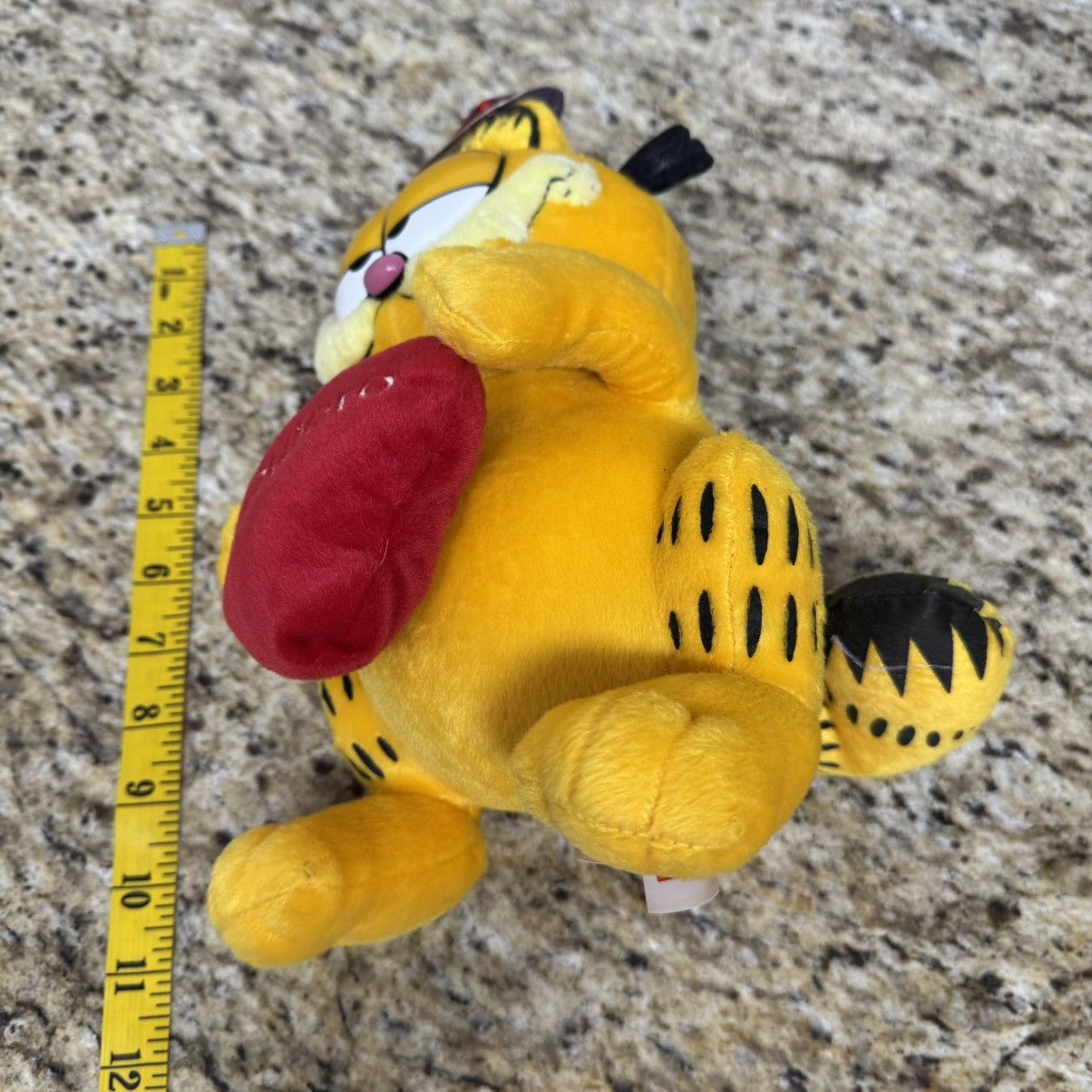 Vintage Vintage Garfield Te Quiero” 11” Spanish Valentines Day Plush Size ONE SIZE - 8 Thumbnail