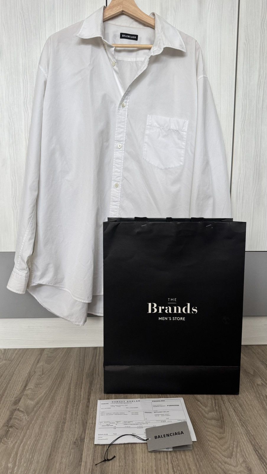 Balenciaga Balenciaga shirt Size US L / EU 52-54 / 3 - 1 Thumbnail