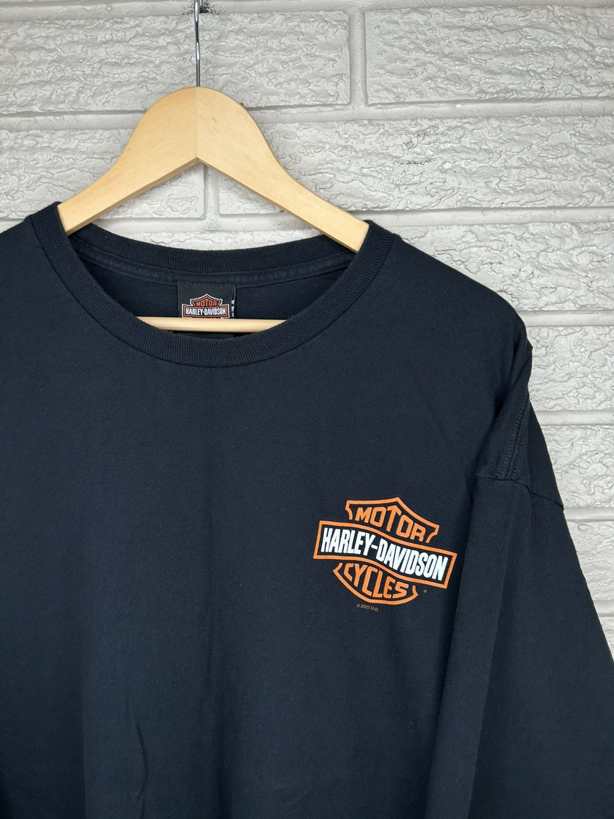 Harley Davidson Harley Davidson Kyoto Japan Long Sleeve Shirt Size US XXL / EU 58 / 5 - 2 Thumbnail