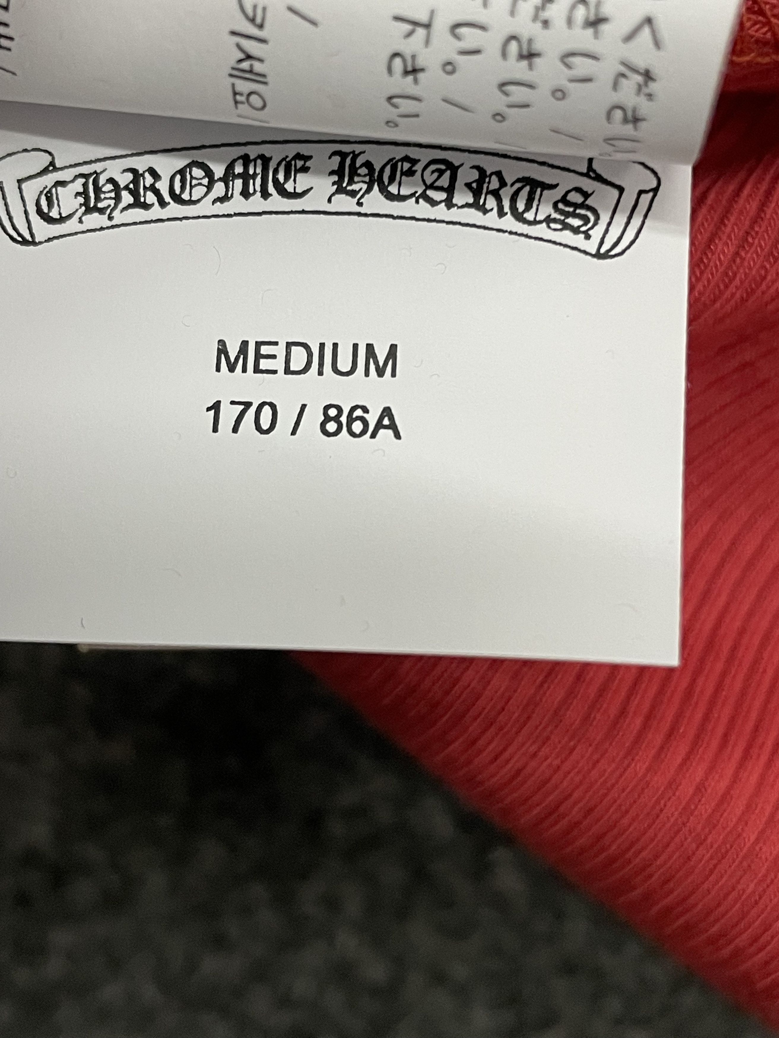 Chrome Hearts Chrome Hearts Bad Seed CH Embroidered Red Mini Rib Tank Top Size M / US 6-8 / IT 42-44 - 9 Thumbnail