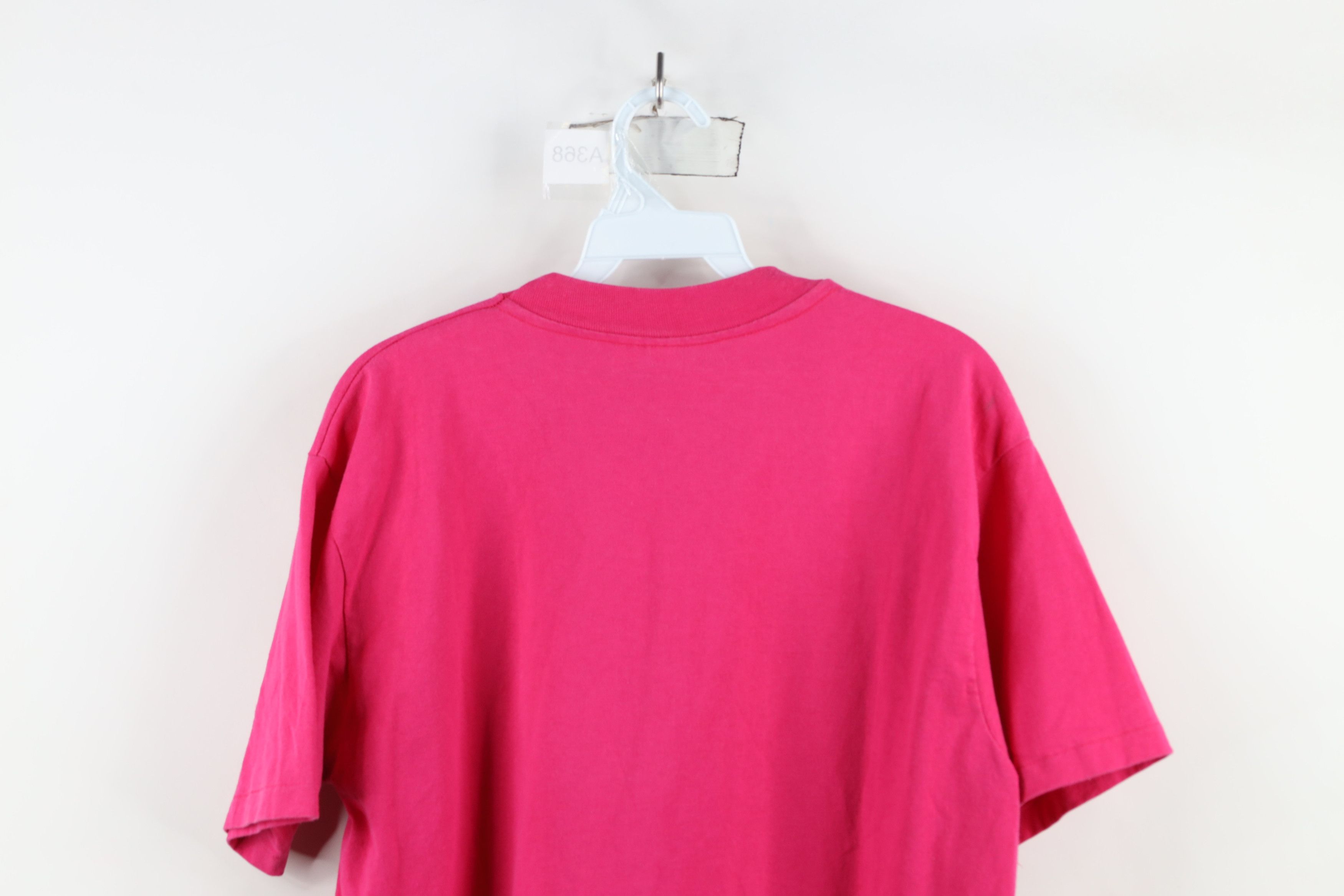 Hanes × Vintage Vintage 80s 90s Dockers x Levis Spell Out T-Shirt Pink USA Size US L / EU 52-54 / 3 - 9 Thumbnail