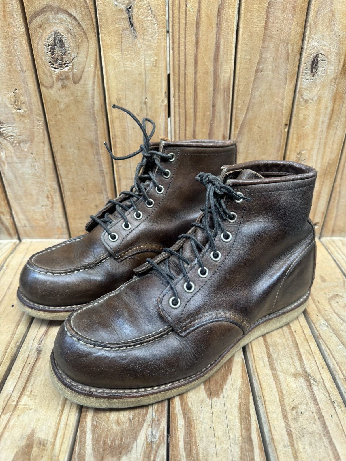 Red Wing Red Wing 8890 Moc Toe Brown Boots US 8 D |UK 7 | EUR 41 Size US 8 / EU 41 - 10 Thumbnail