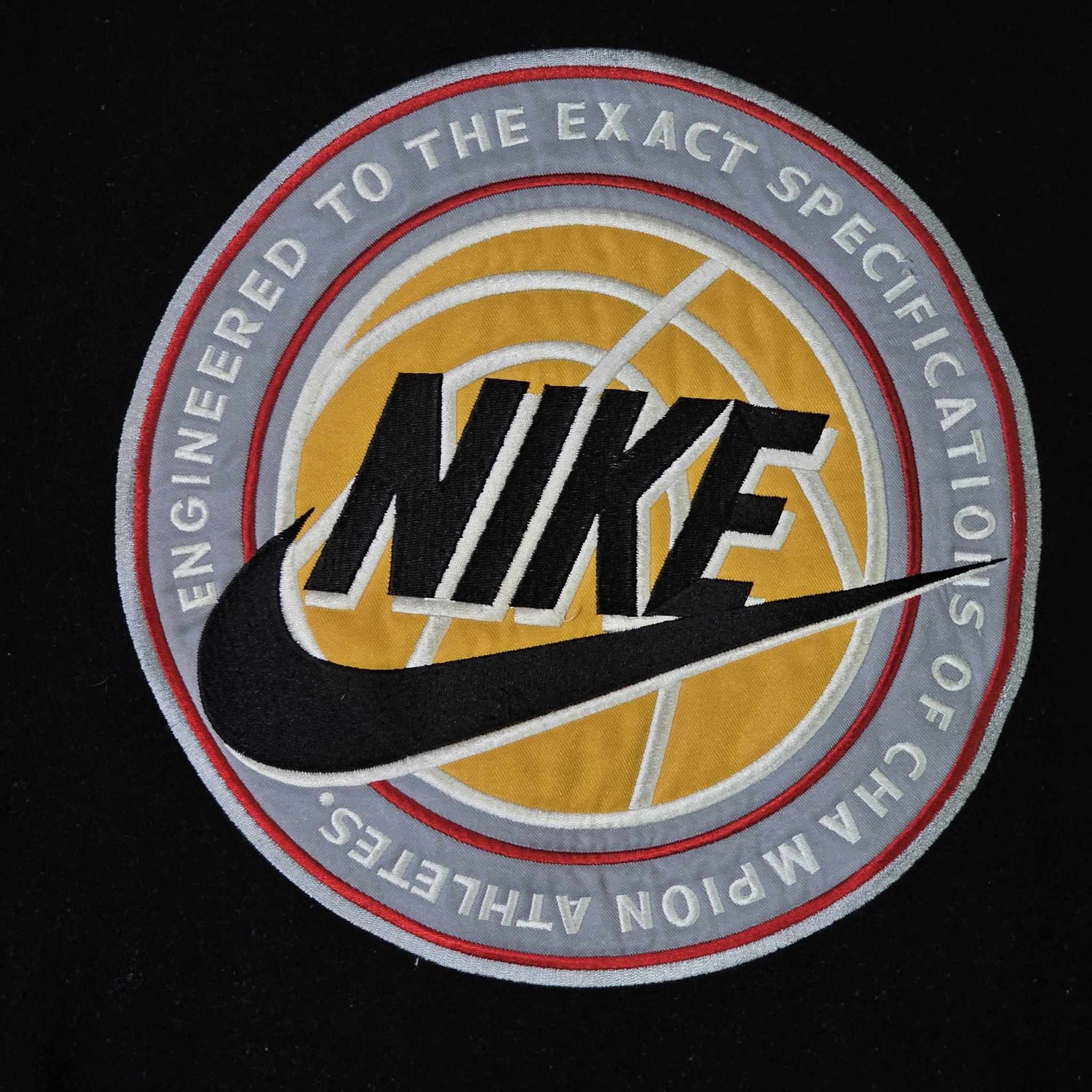 Nike × Vintage Nike Vintage 90s Air Force Wool Varsity Jacket Size US XL / EU 56 / 4 - 7 Thumbnail