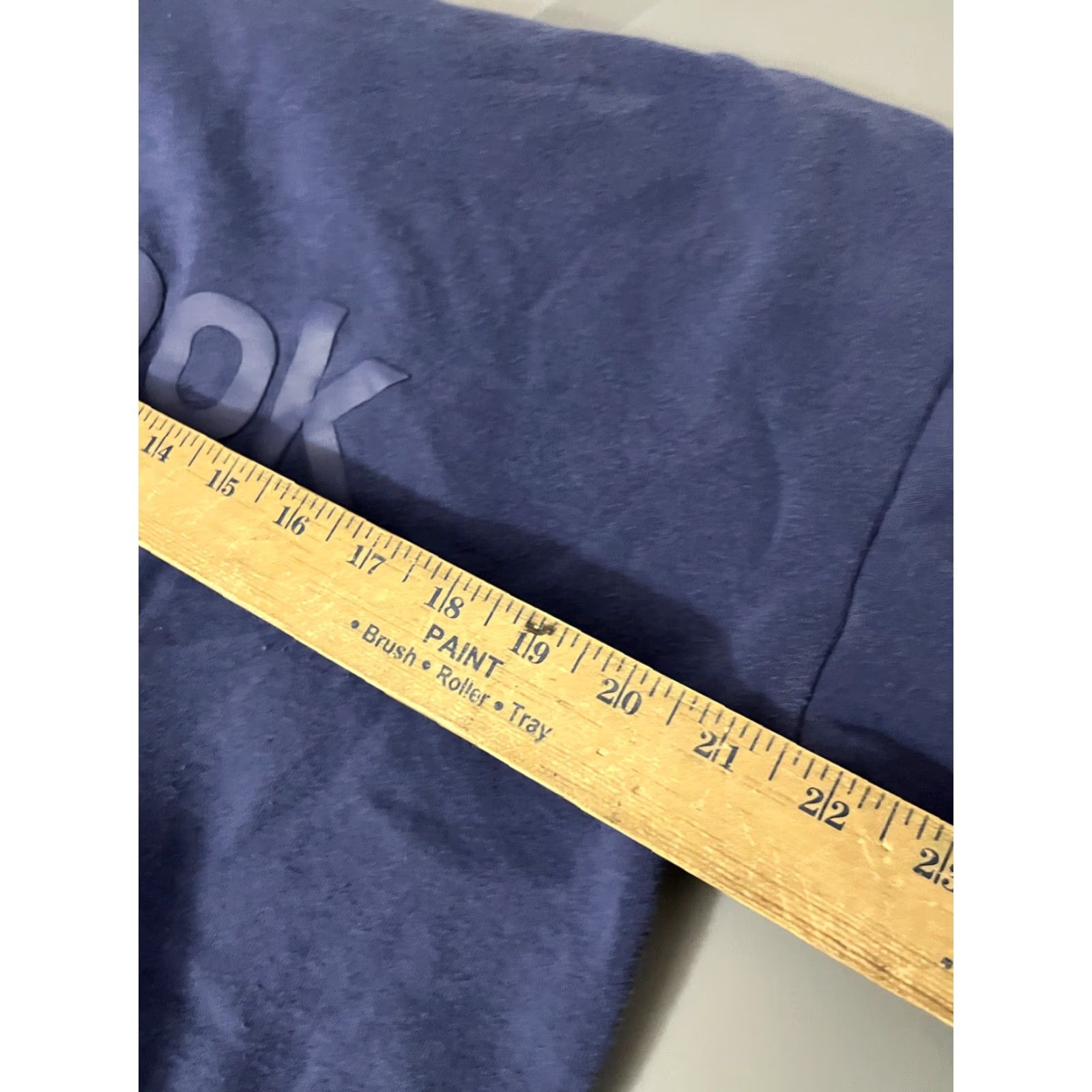 Reebok Reebok Hoodie Women's Pullover Zip Pocket Deep Blue L Size L / US 10 / IT 46 - 6 Thumbnail