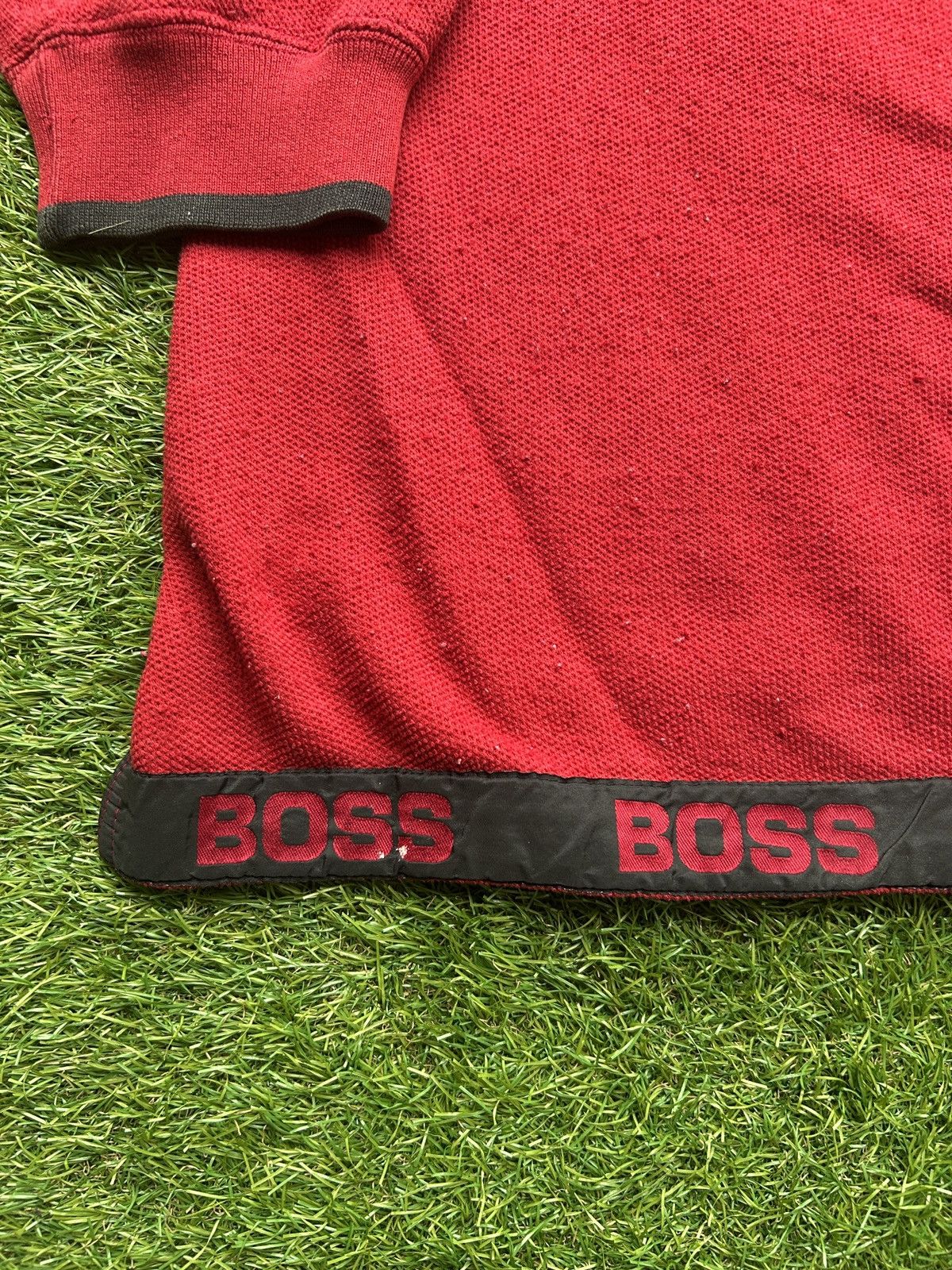 Vintage Vintage 90’s BOSS Pullover Sweatshirt Size US XXL / EU 58 / 5 - 6 Thumbnail
