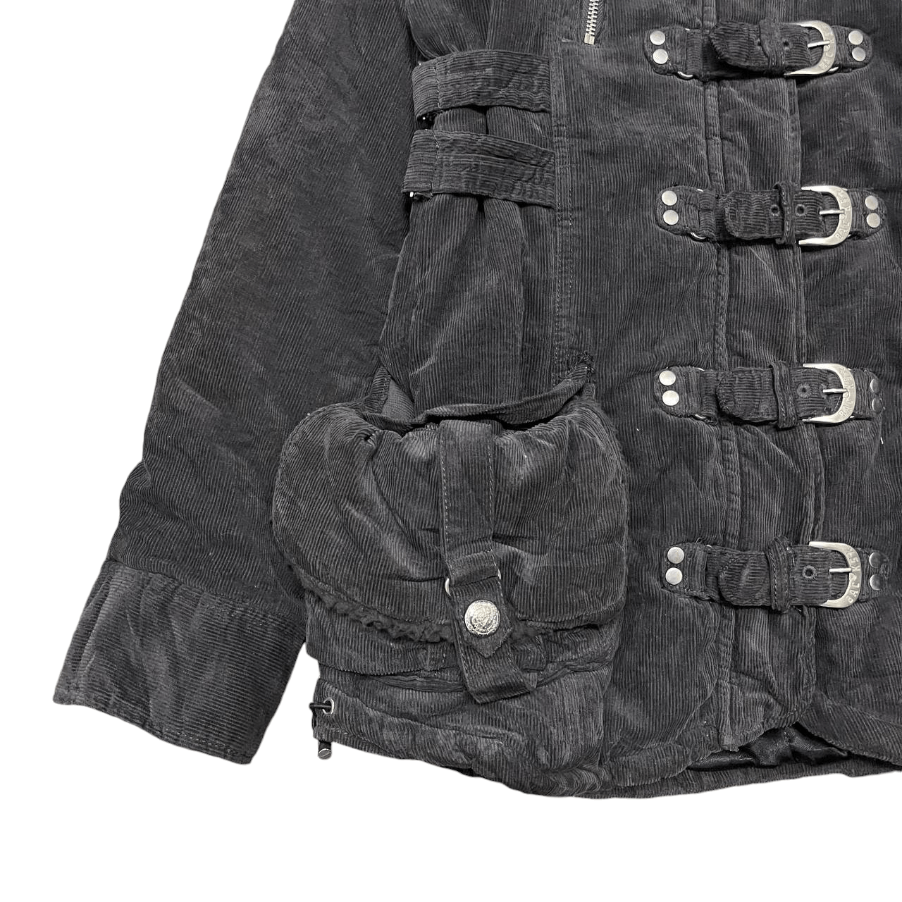 Japanese Brand Vintage Backs Bono Bondage Boa Fur Hooded Padding Jacket Size US S / EU 44-46 / 1 - 3 Thumbnail