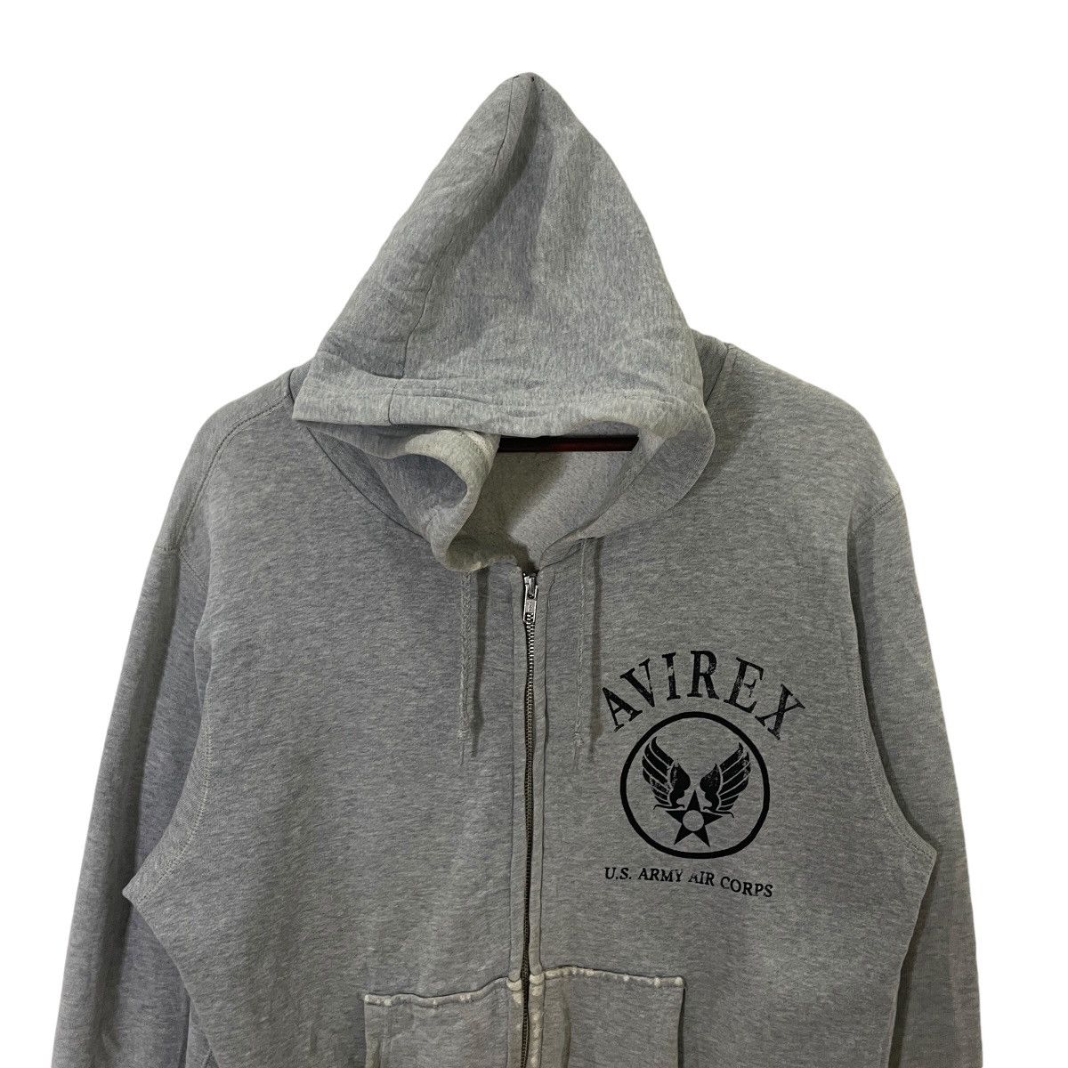 Avirex Vintage Avirex Army Air Cops Hoodies Size US M / EU 48-50 / 2 - 2 Thumbnail