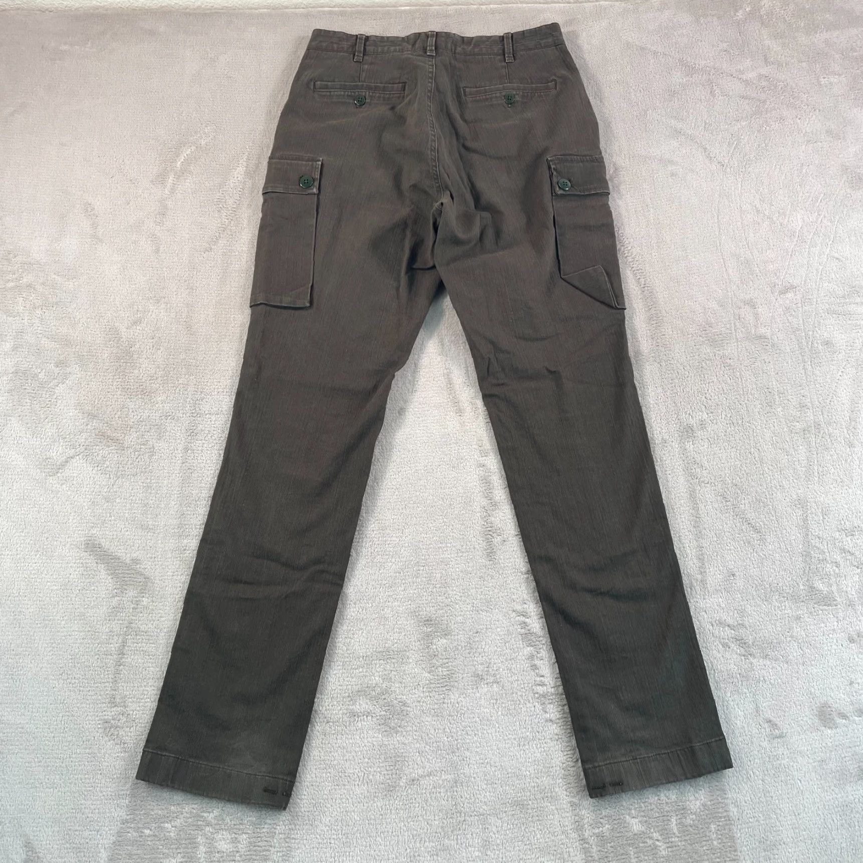 Todd Snyder Todd Snyder Cargo Pants Men 28x31 Olive Green Twill Military Designer Slim Cargo Pants Mens Size US 28 / EU 44 - 5 Thumbnail
