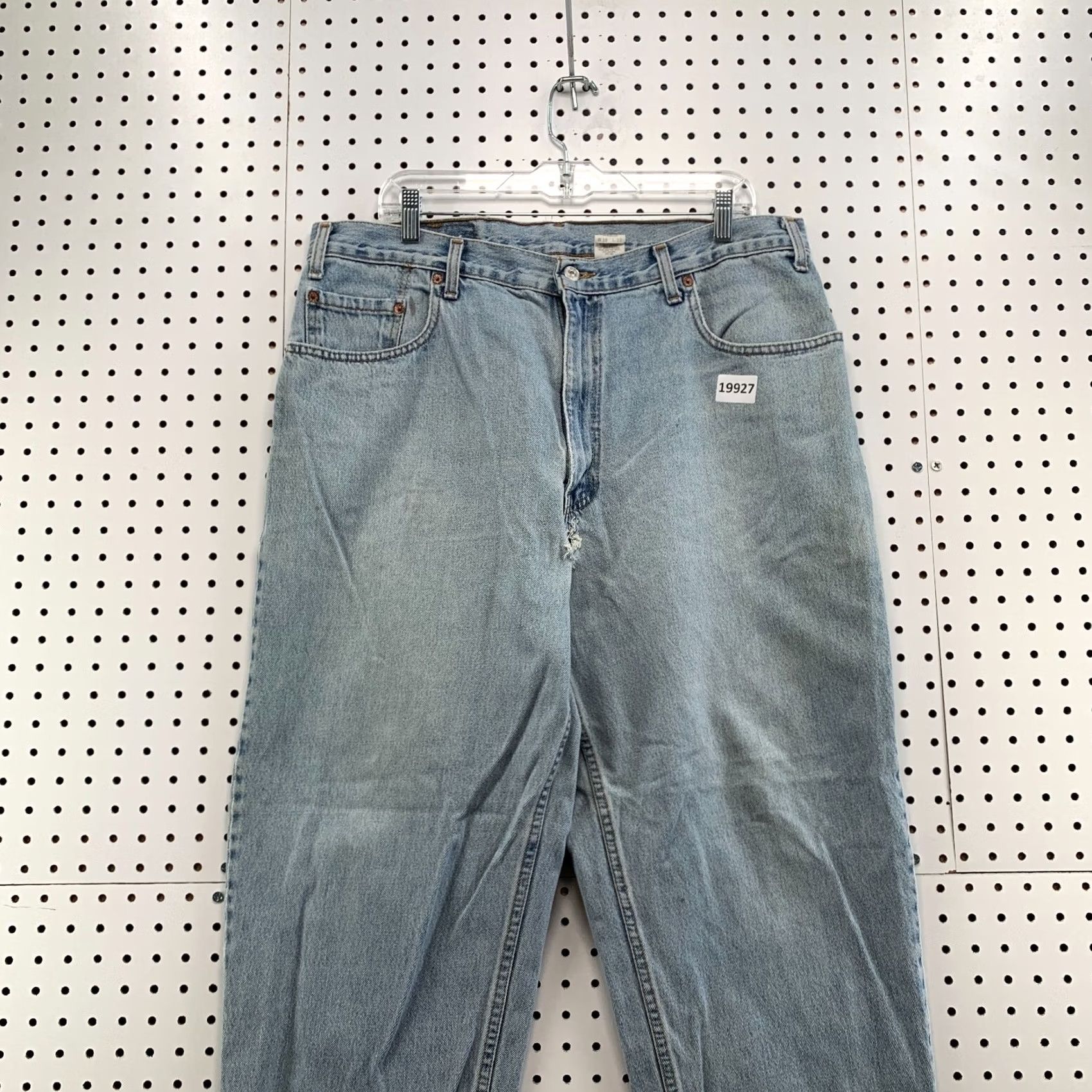 Levi's Vintage 90s Levi'S 560 Jeans Mens Blue Denim 38x30 Tapered Size US 38 / EU 54 - 6 Thumbnail