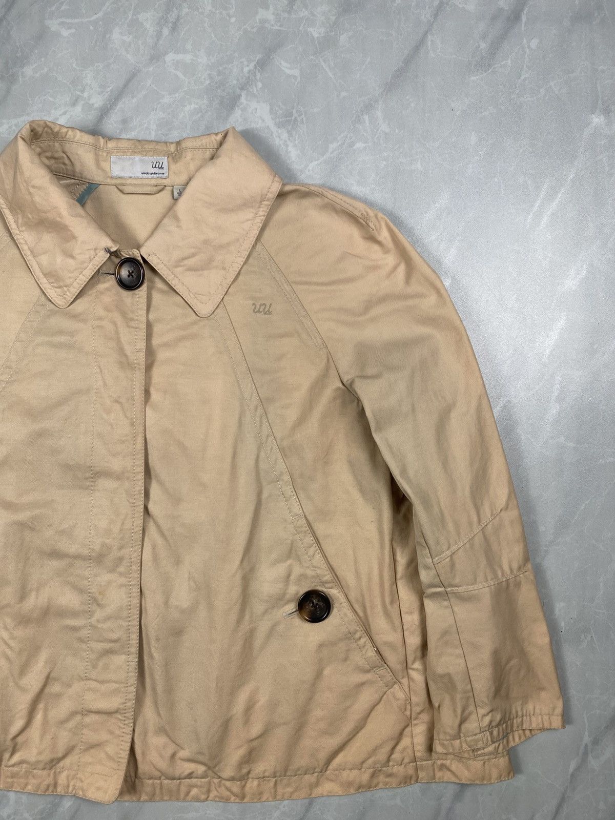 Undercover × Uniqlo Uniqlo Undercover Crop Boxy Light Jacket Size M / US 6-8 / IT 42-44 - 2 Thumbnail