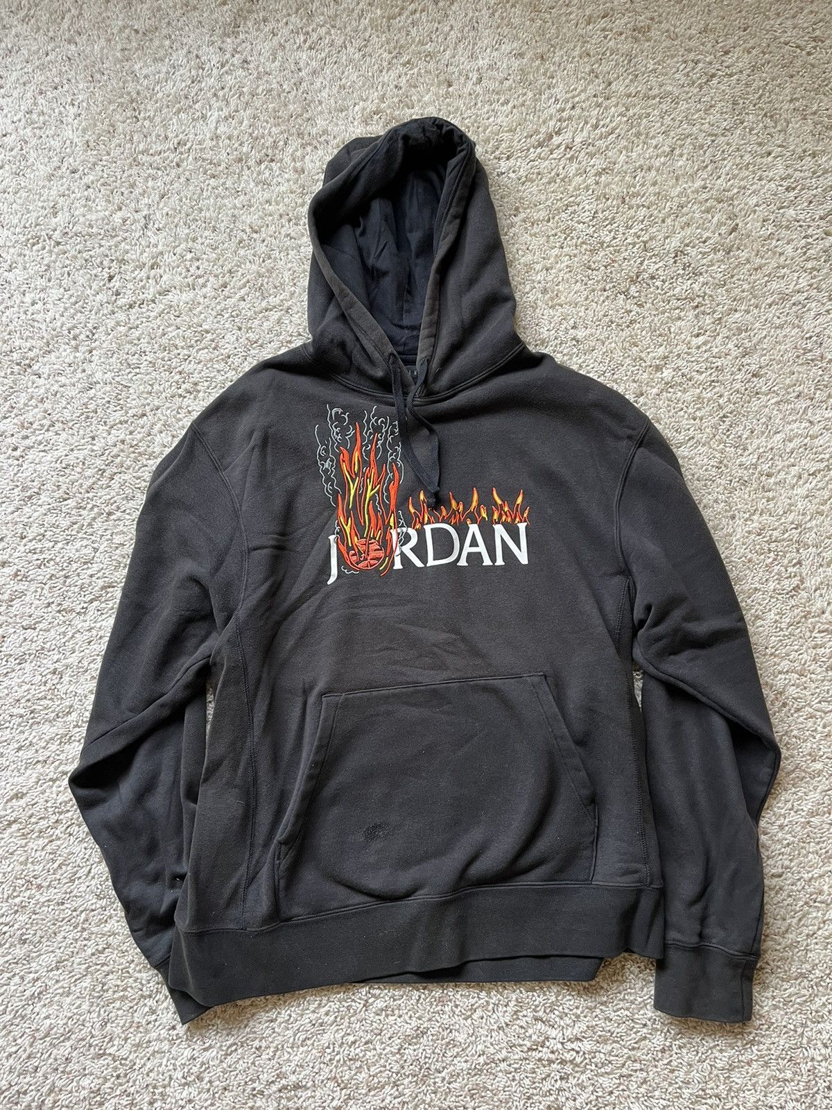 Jordan Brand × Travis Scott Size M Jordan Travis Scott Flames Fleece Hoodie 📦FAST SHIP📦 Size US M / EU 48-50 / 2 - 1 Thumbnail