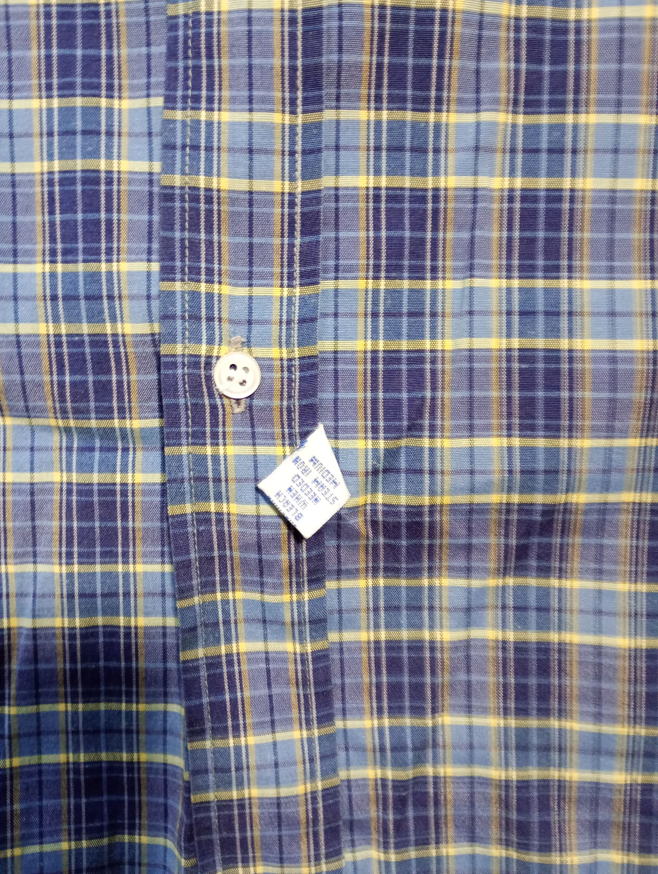 Ralph Lauren Ralph Lauren Checkered Shirt Vintage Made in USA Size US XL / EU 56 / 4 - 6 Thumbnail