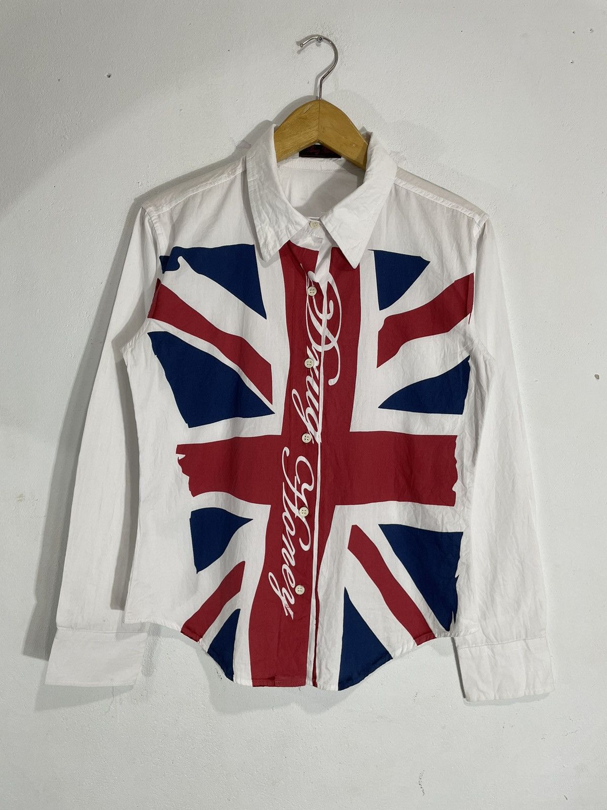 Hysteric Glamour Japanese Drughoney British flag Shirt button punk rock style Size M / US 6-8 / IT 42-44 - 1 Thumbnail