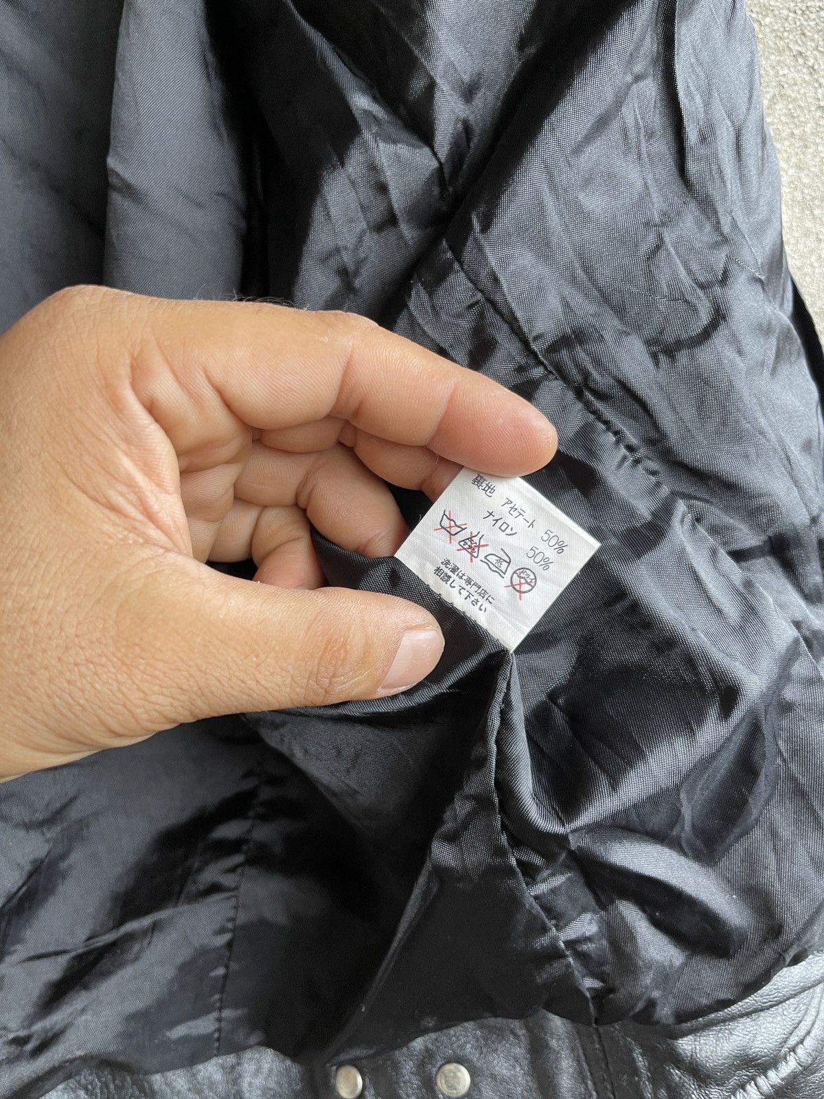 Japanese Brand Rare🔥Vintage ART ABLE Trucker Leather Jacket Size US S / EU 44-46 / 1 - 12 Thumbnail