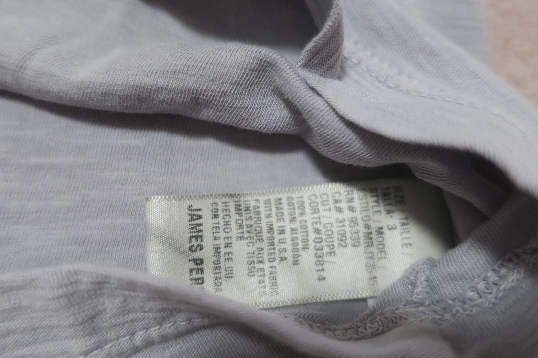 James Perse mrjy3545 Size 3 L/S T-Shirt Size US L / EU 52-54 / 3 - 6 Thumbnail