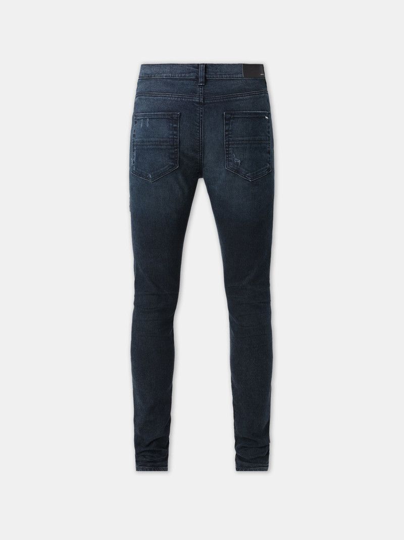 Amiri oc11z0526 Ultrasuede MX1 Jeans Midnight Indigo Size US 38 / EU 54 - 2 Thumbnail