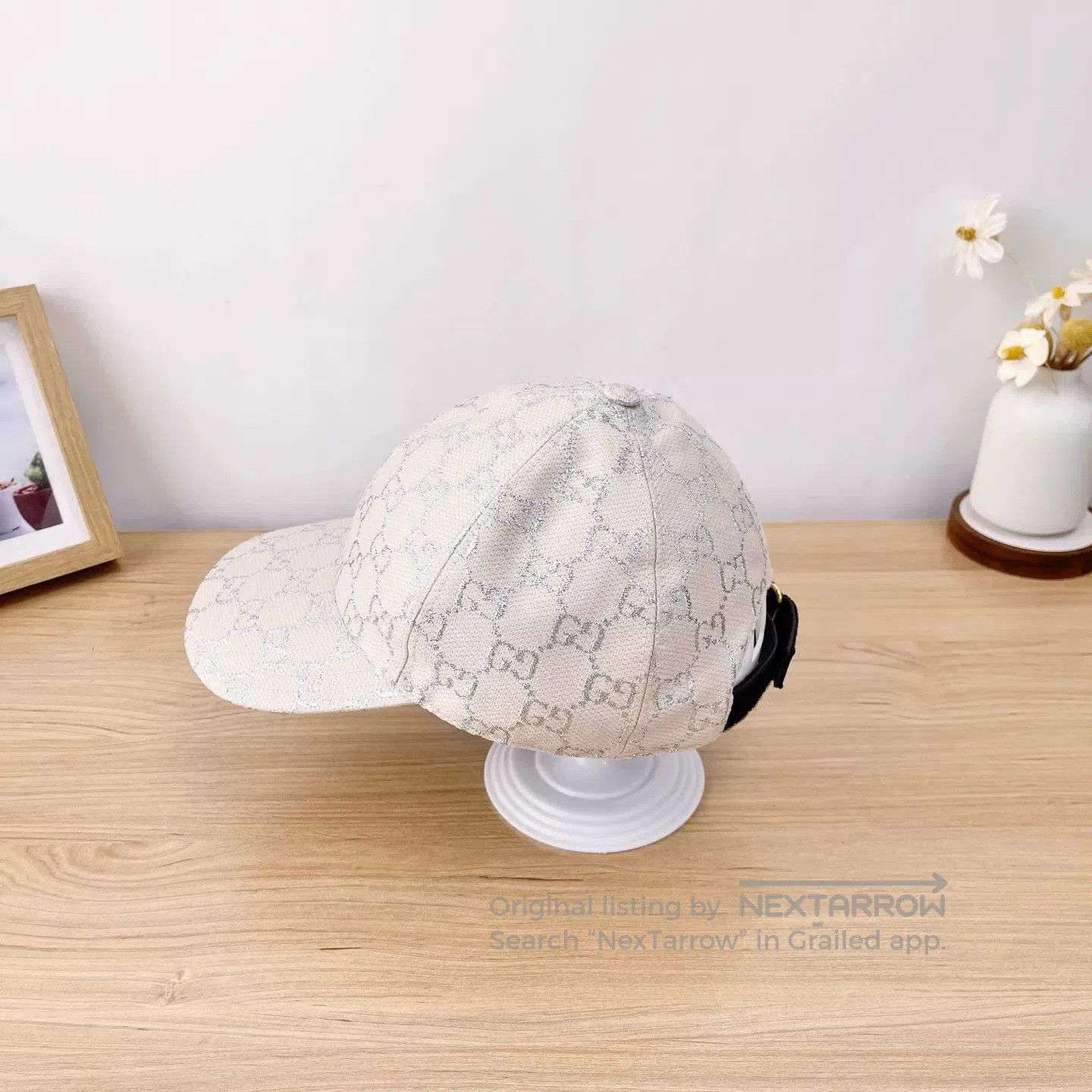 Other Gucci Beige Silver GG Baseball Cap. Size ONE SIZE - 4 Thumbnail