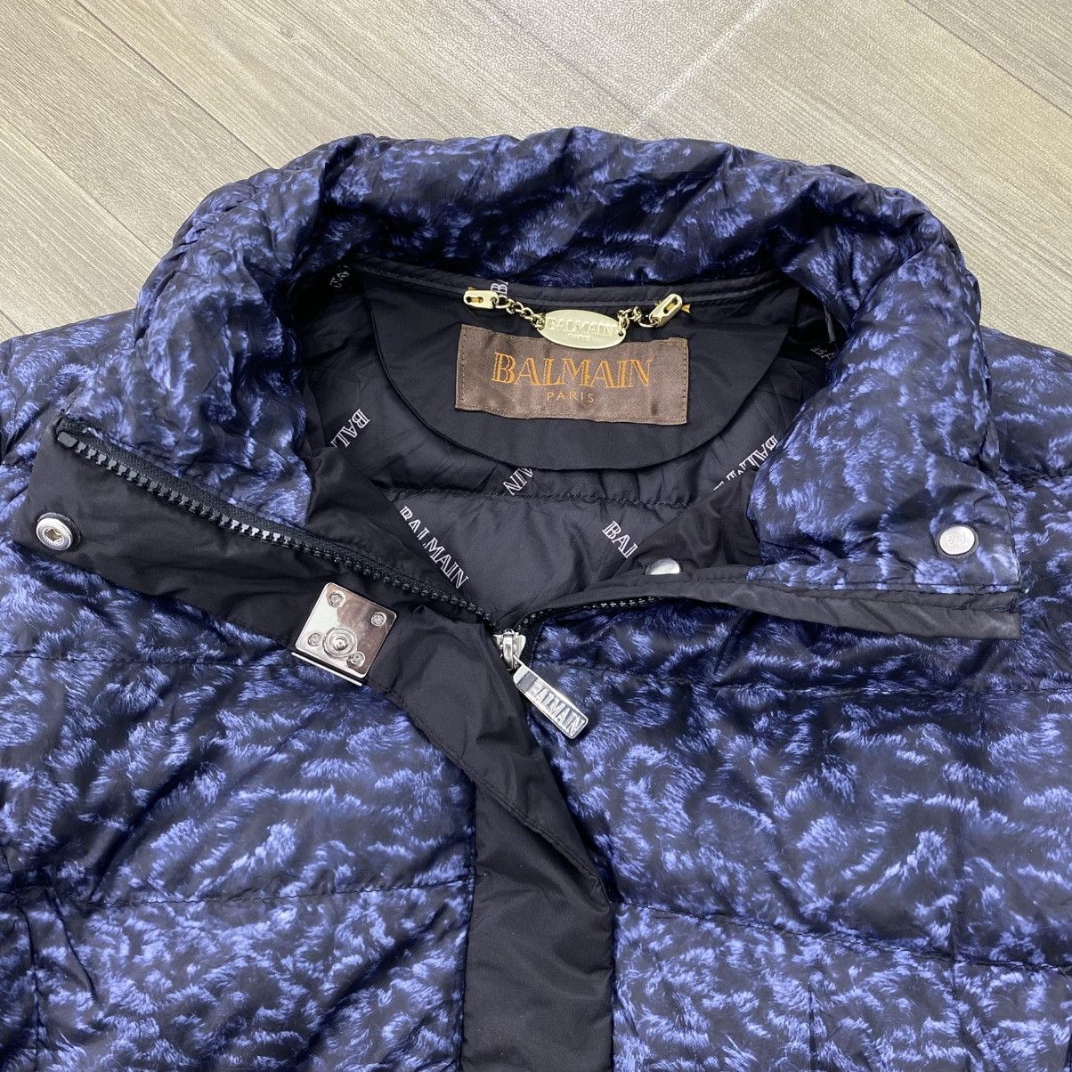 Balmain Balmain Paris Runway Leopard Quilted Down Puffer Jacket Size US L / EU 52-54 / 3 - 6 Thumbnail