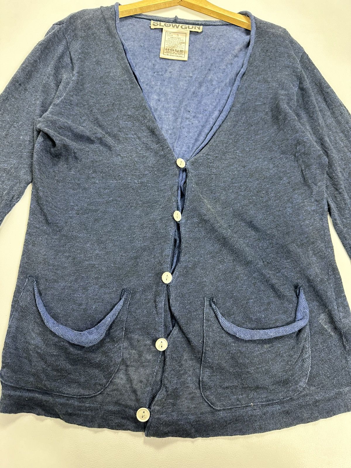 Japanese Brand Slow Gun Japan Cardigan Size US L / EU 52-54 / 3 - 2 Thumbnail