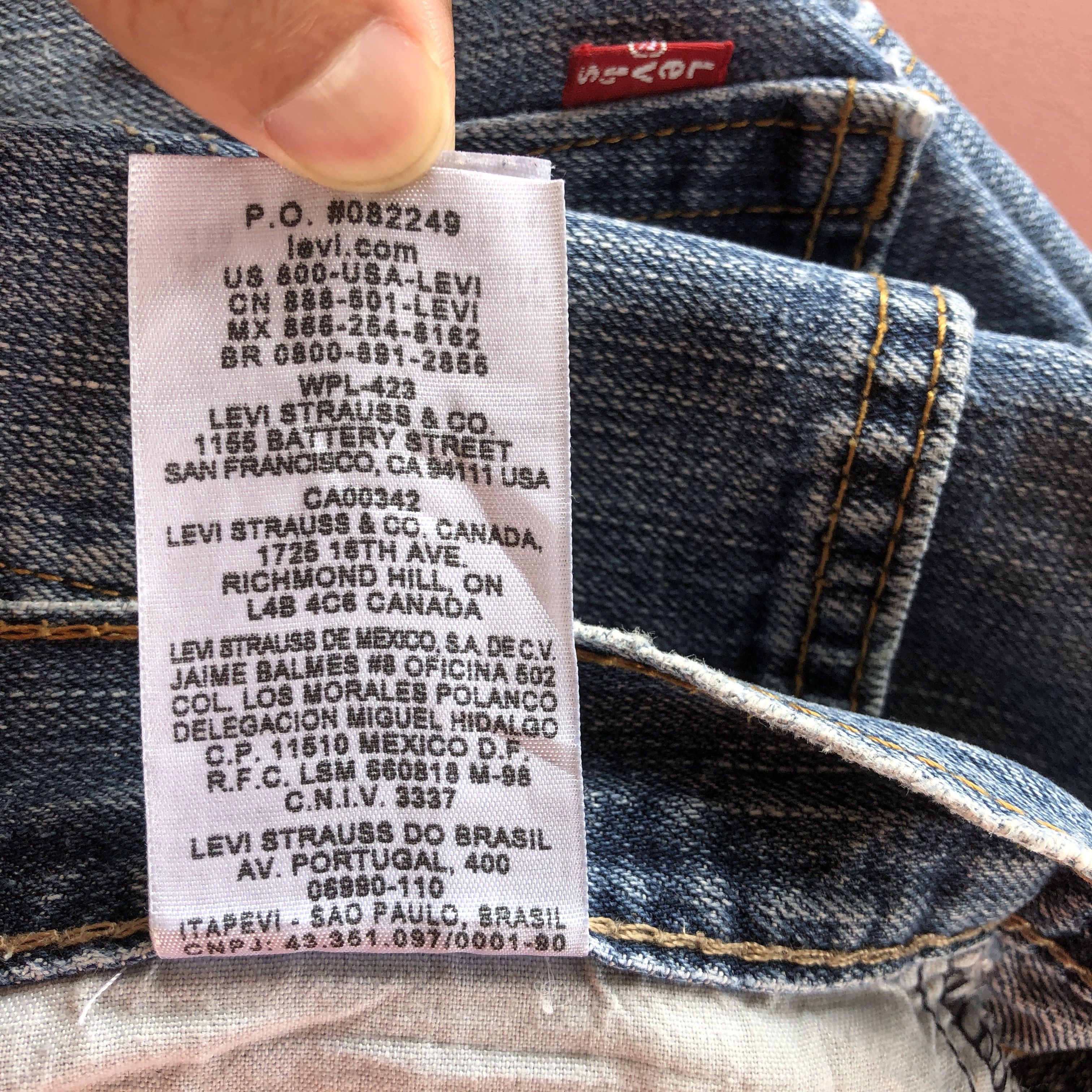 Levi's Vintage Levis 559 Baggy Jeans Levi's Relaxed Straight Denim Size US 36 / EU 52 - 10 Thumbnail