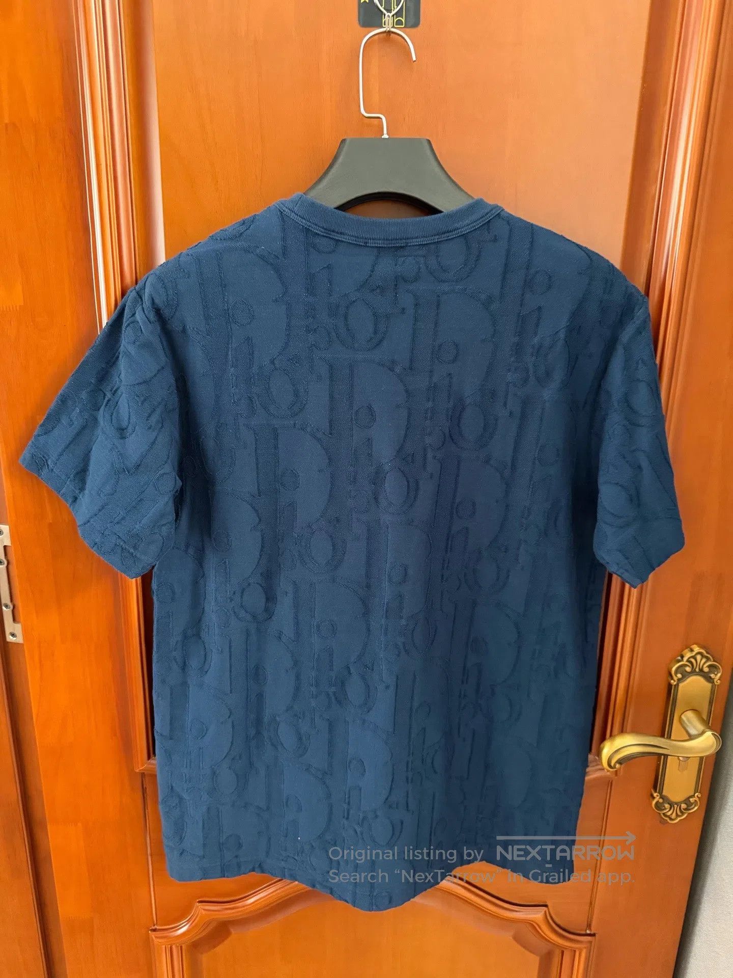 Dior Dior Embroidered Logo Short Sleeve T-Shirt| Size US M / EU 48-50 / 2 - 2 Thumbnail