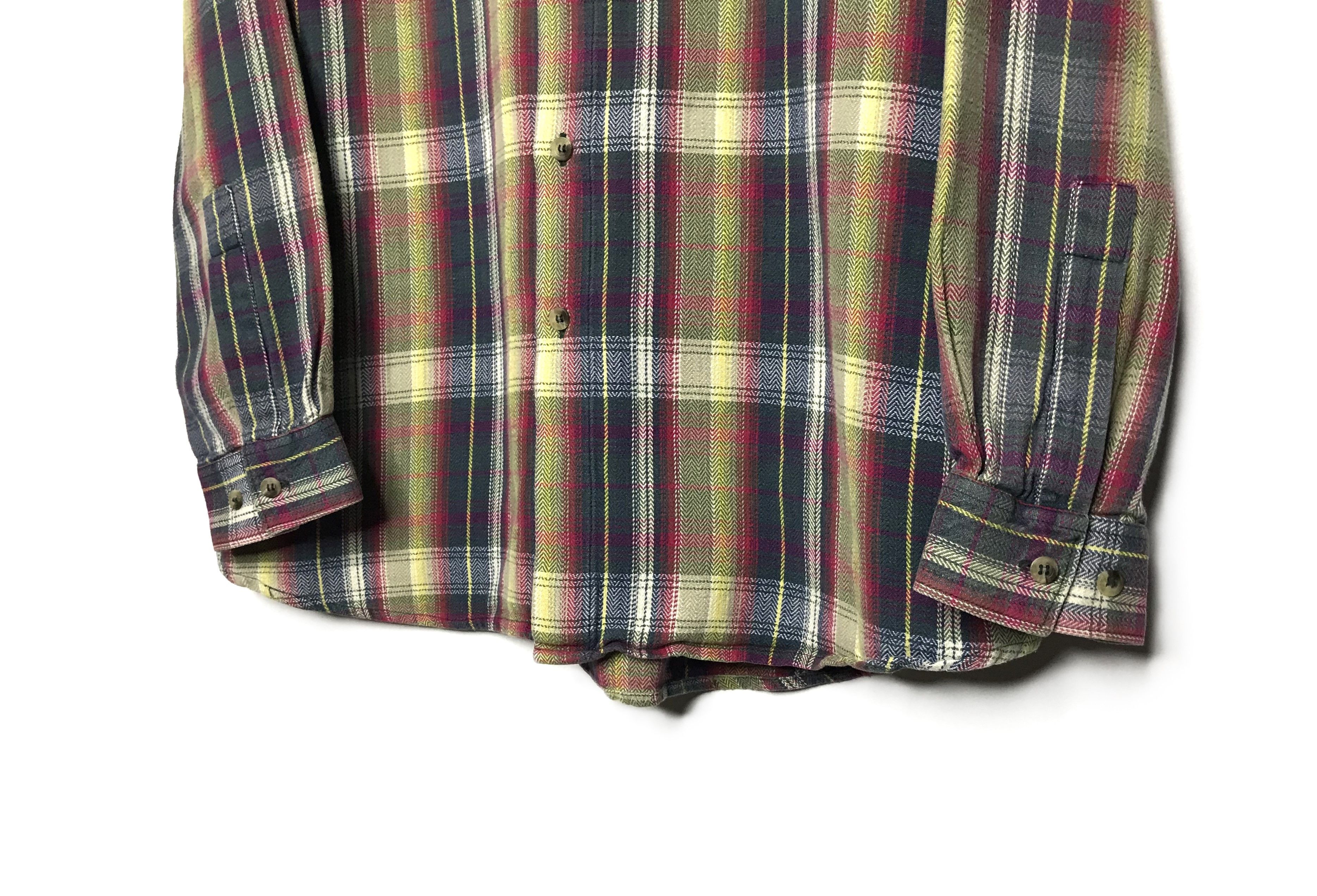 Marlboro Classics Marlboro Classics Mens Plaid Flannel Shirt Sz L Size US L / EU 52-54 / 3 - 4 Thumbnail