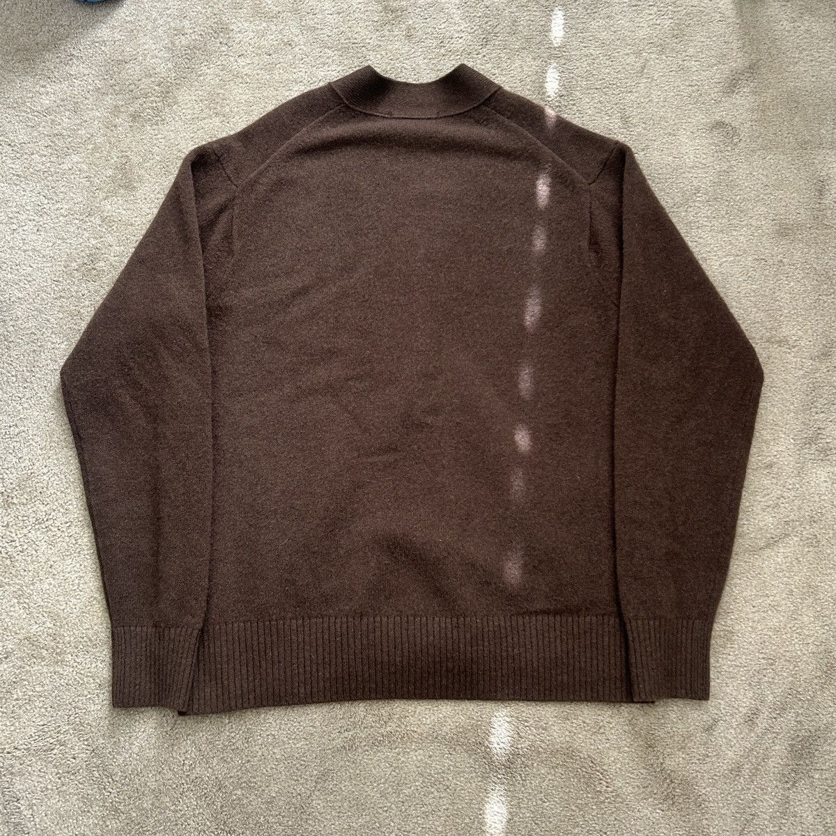 Jil Sander × Uniqlo Uniqlo x Jil Sander +J Brown Wool Cardigan Sweater Size US L / EU 52-54 / 3 - 5 Thumbnail