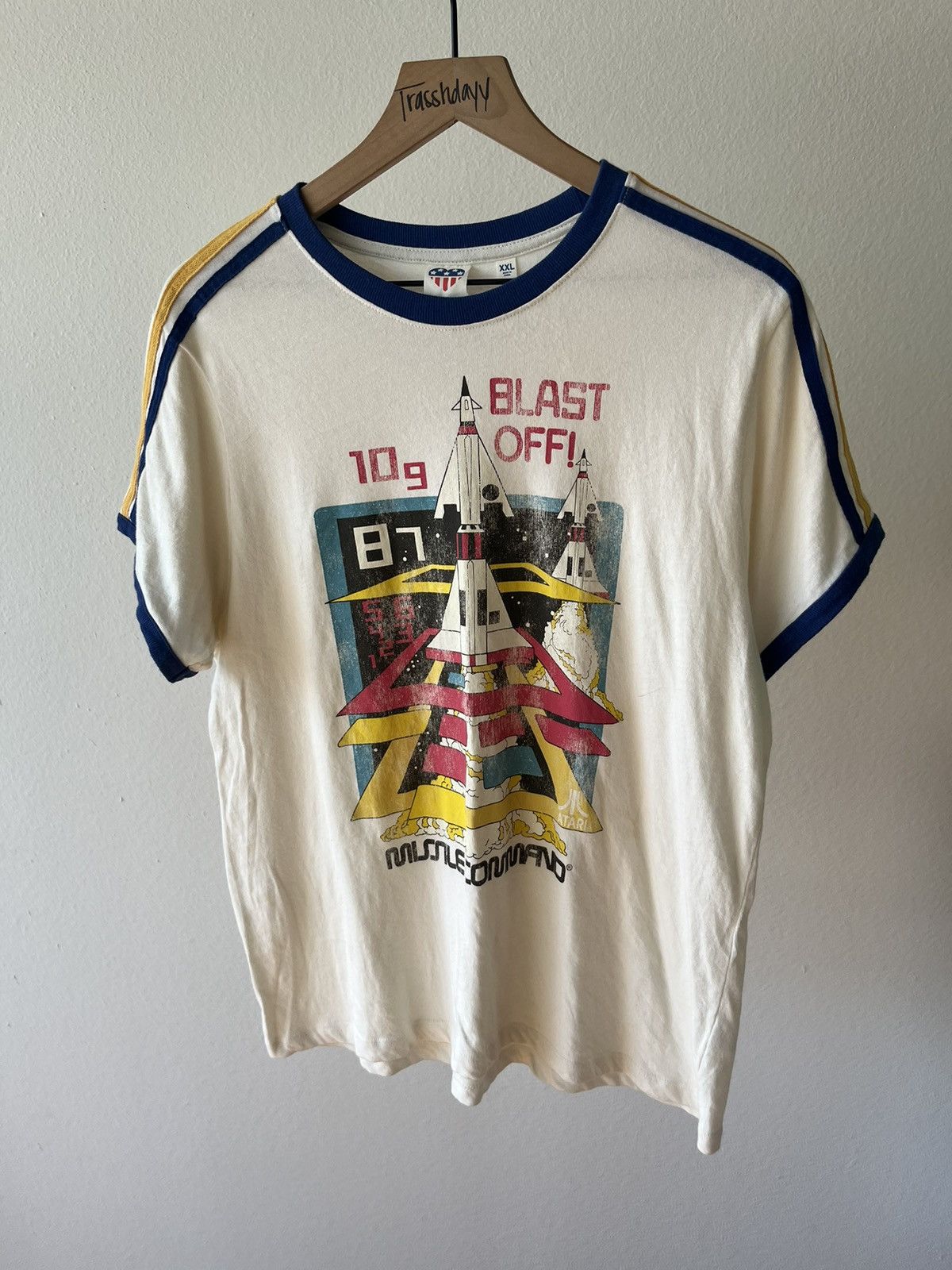Vintage Atari Game Missile Command retro Tee Size US S / EU 44-46 / 1 - 5 Thumbnail