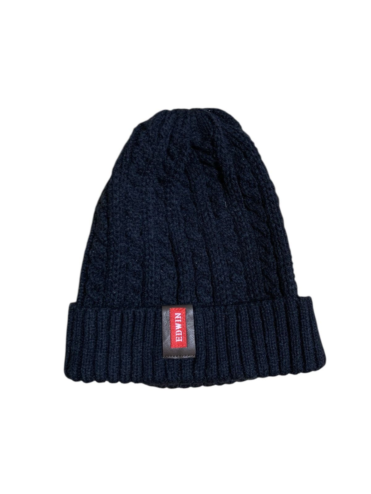 Edwin × Japanese Brand Edwin Beanie knitt Hat Size ONE SIZE - 9 Thumbnail