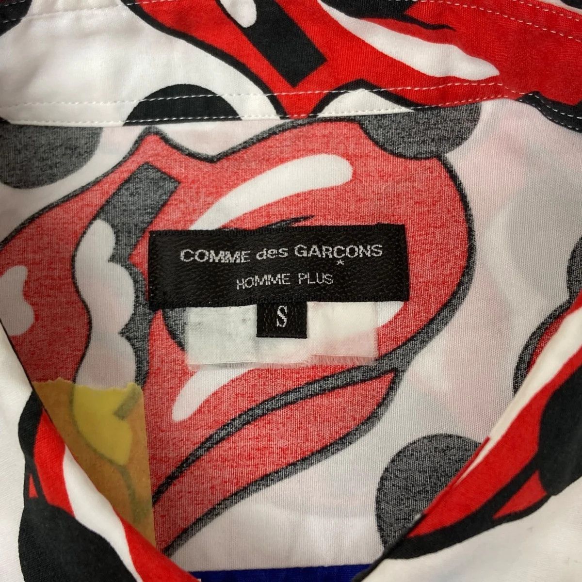 Comme des Garcons SS06 Rolling Stones Button Up Shirt Size US S / EU 44-46 / 1 - 5 Thumbnail